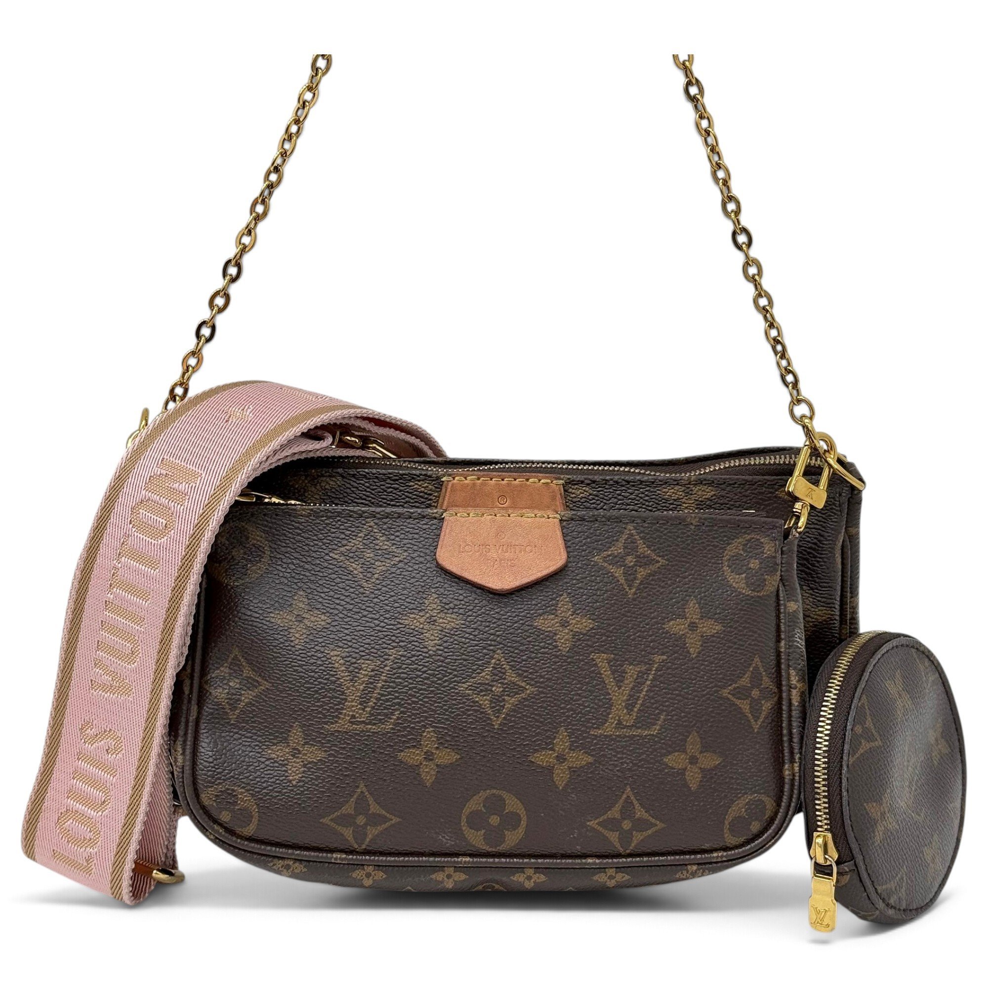 Multi Pochette Accessoires leather handbag