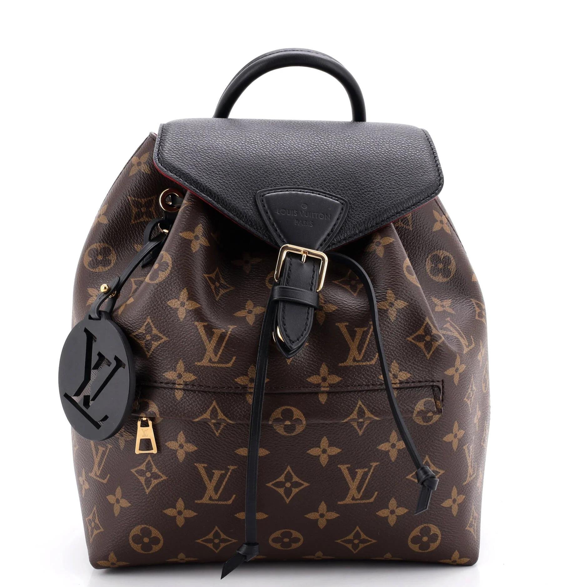 Leather backpack