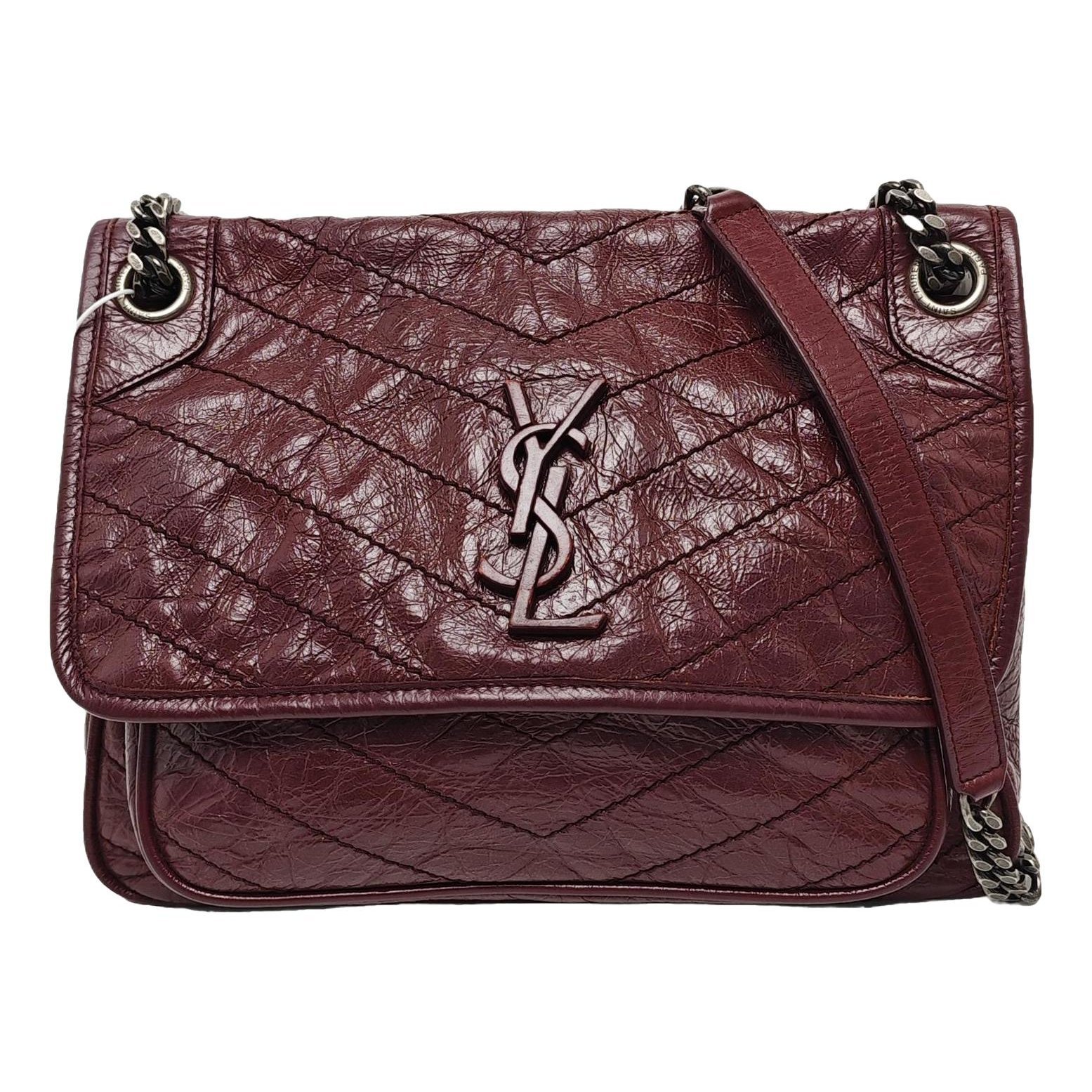 Niki leather crossbody bag