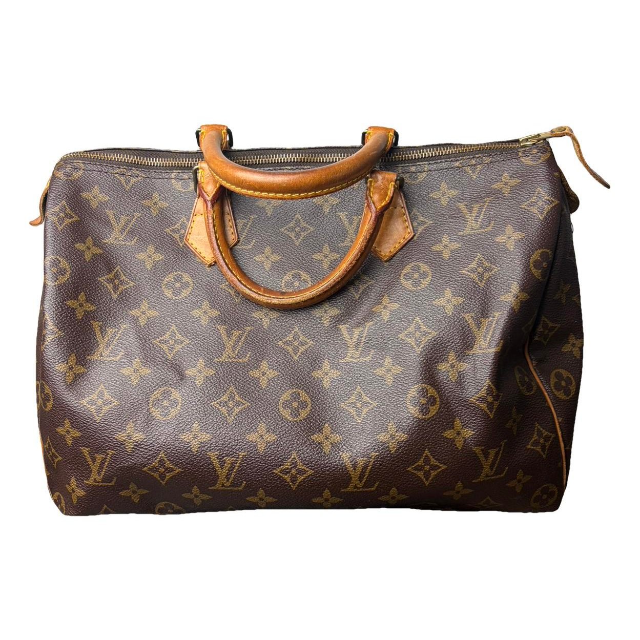 Speedy leather handbag
