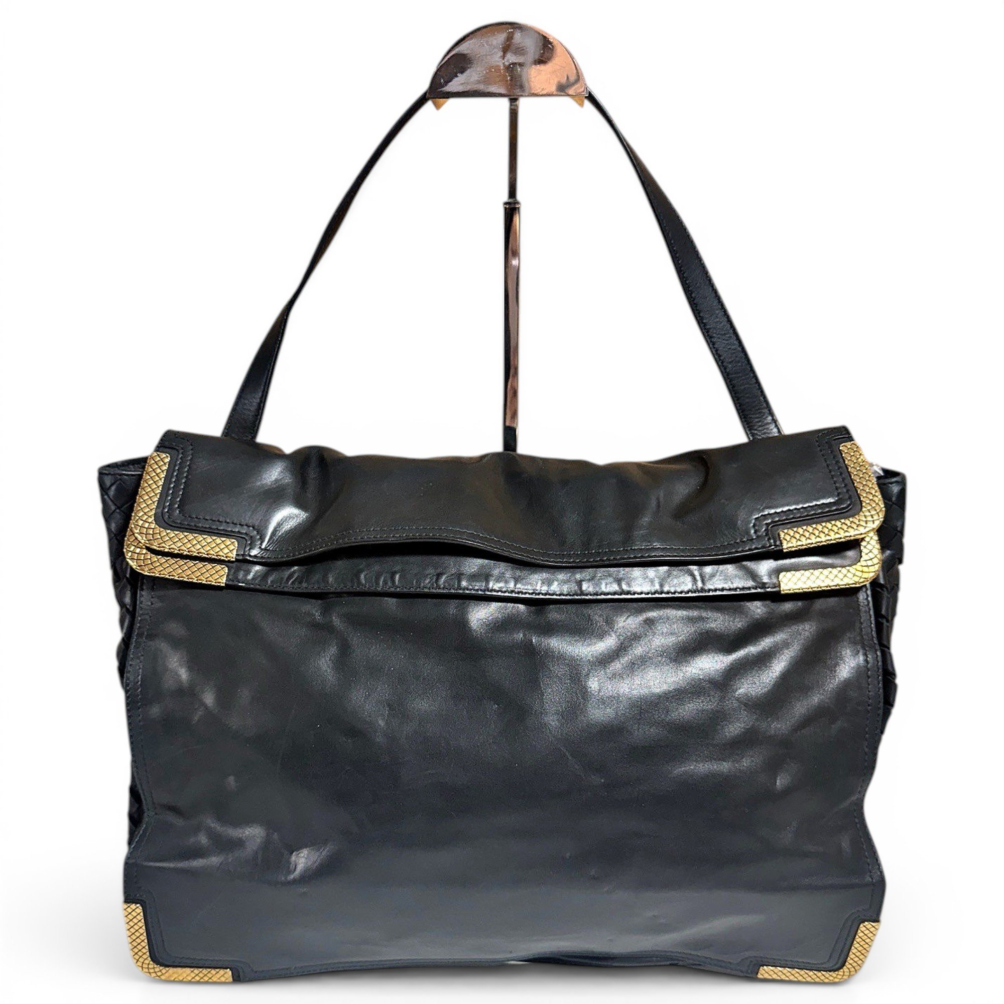 Leather handbag