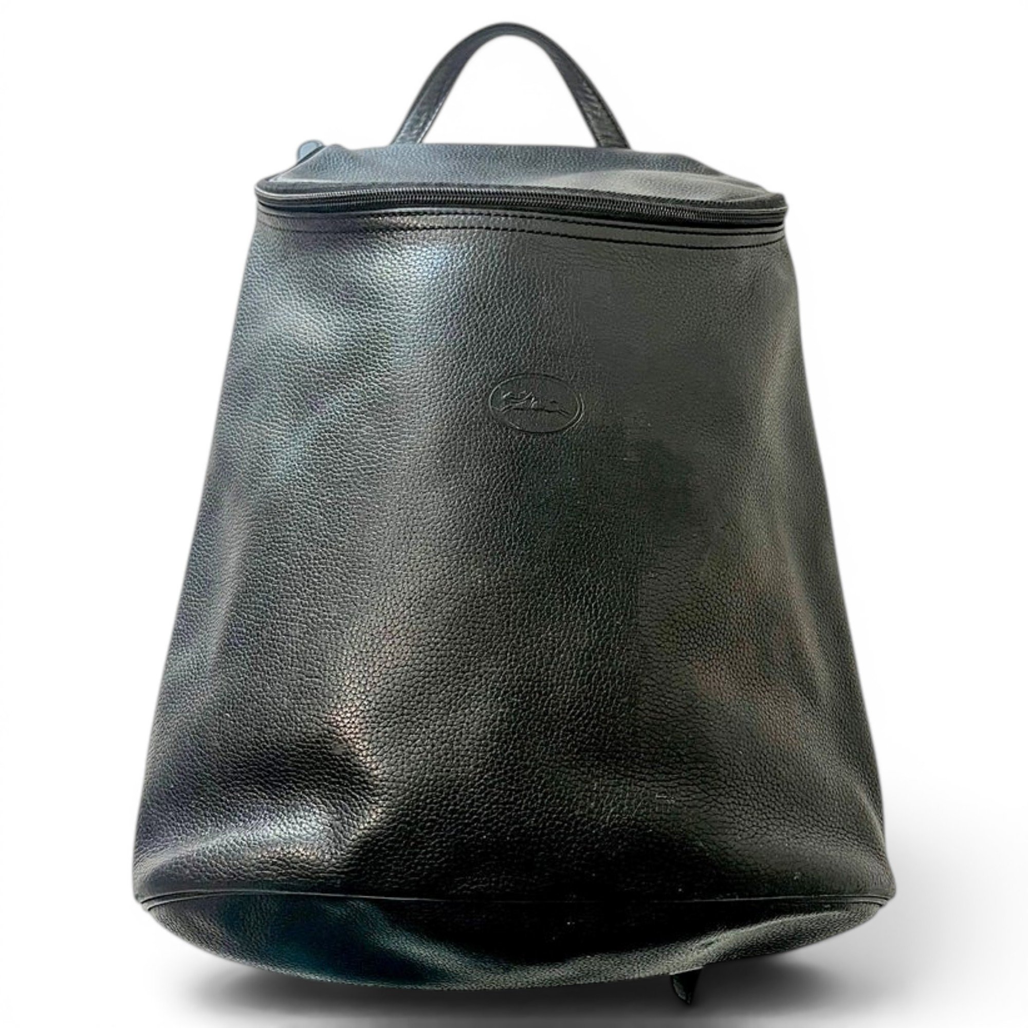 Leather backpack