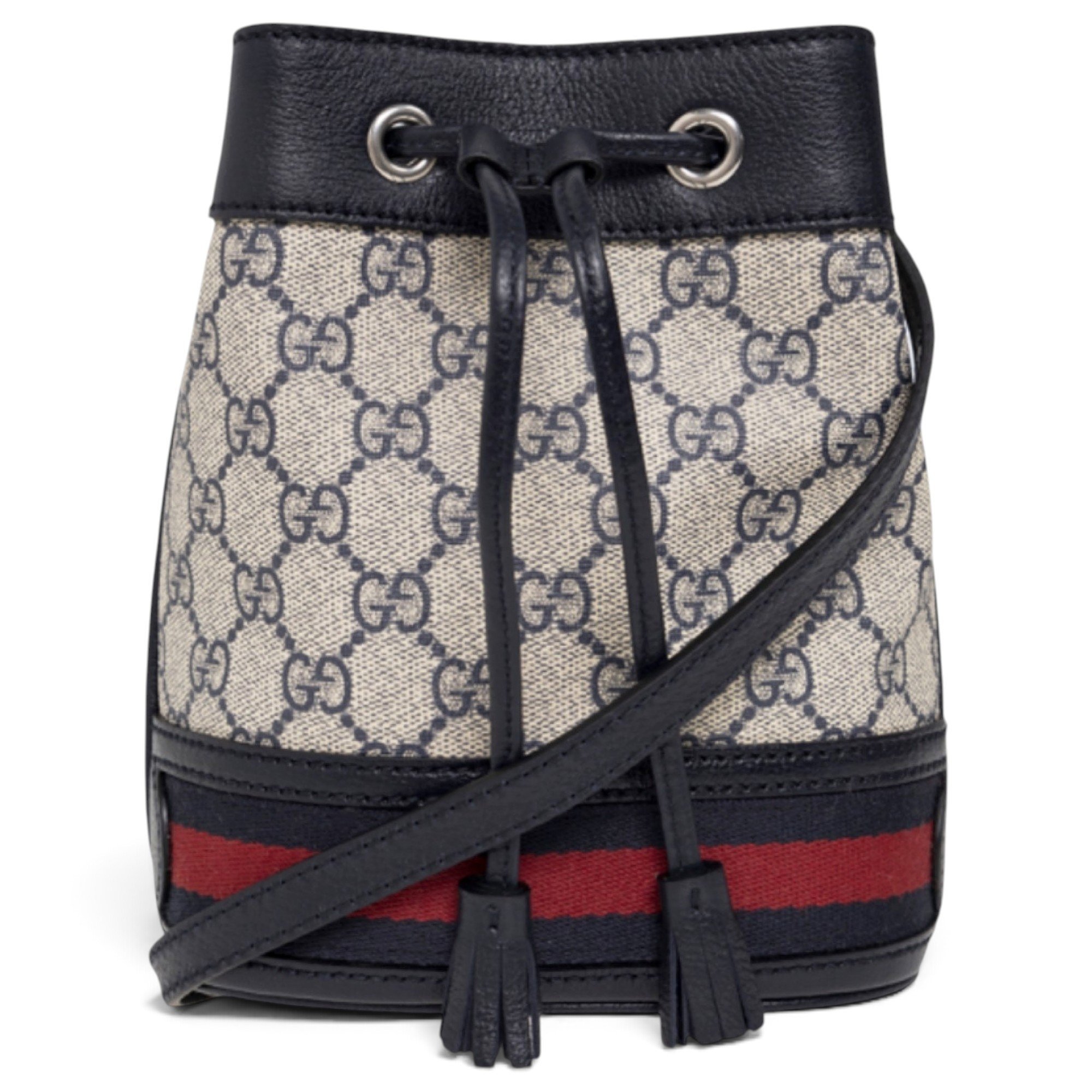 Ophidia leather crossbody bag