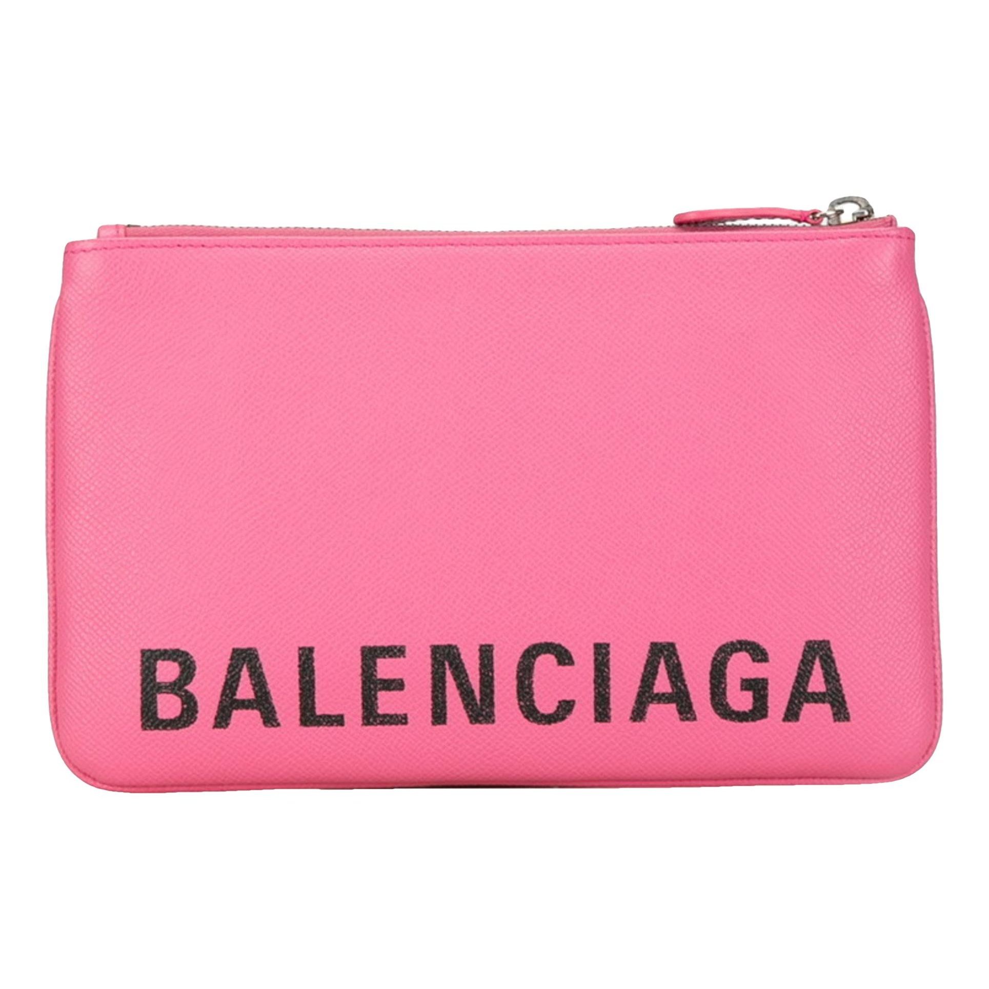 Balenciaga Leather clutch bag