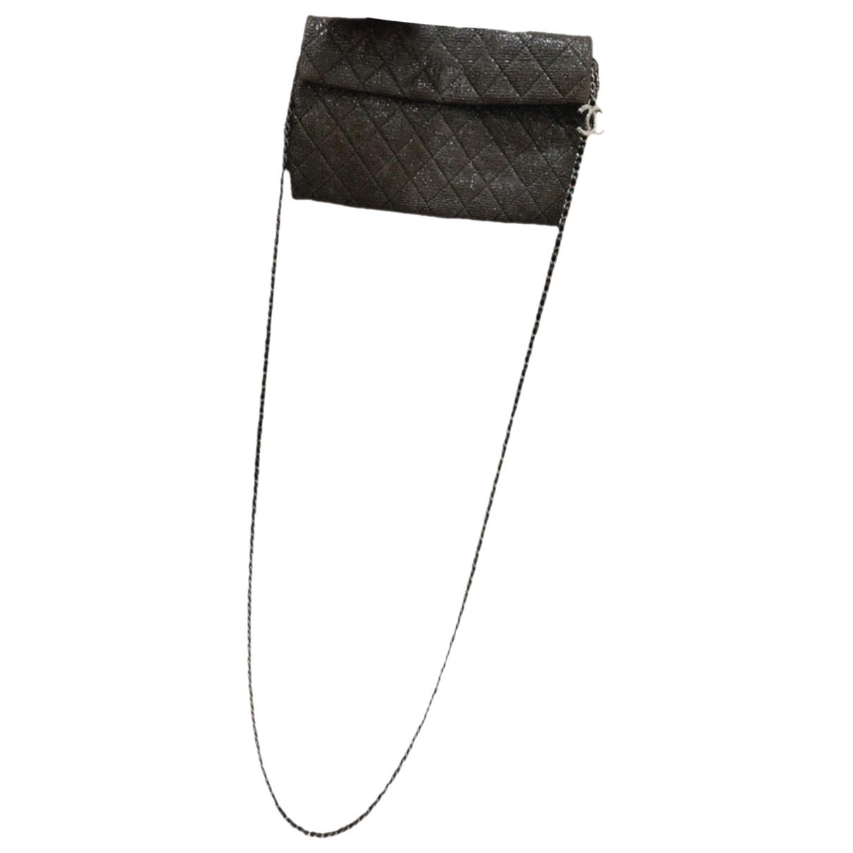 Wallet On Chain glitter crossbody bag