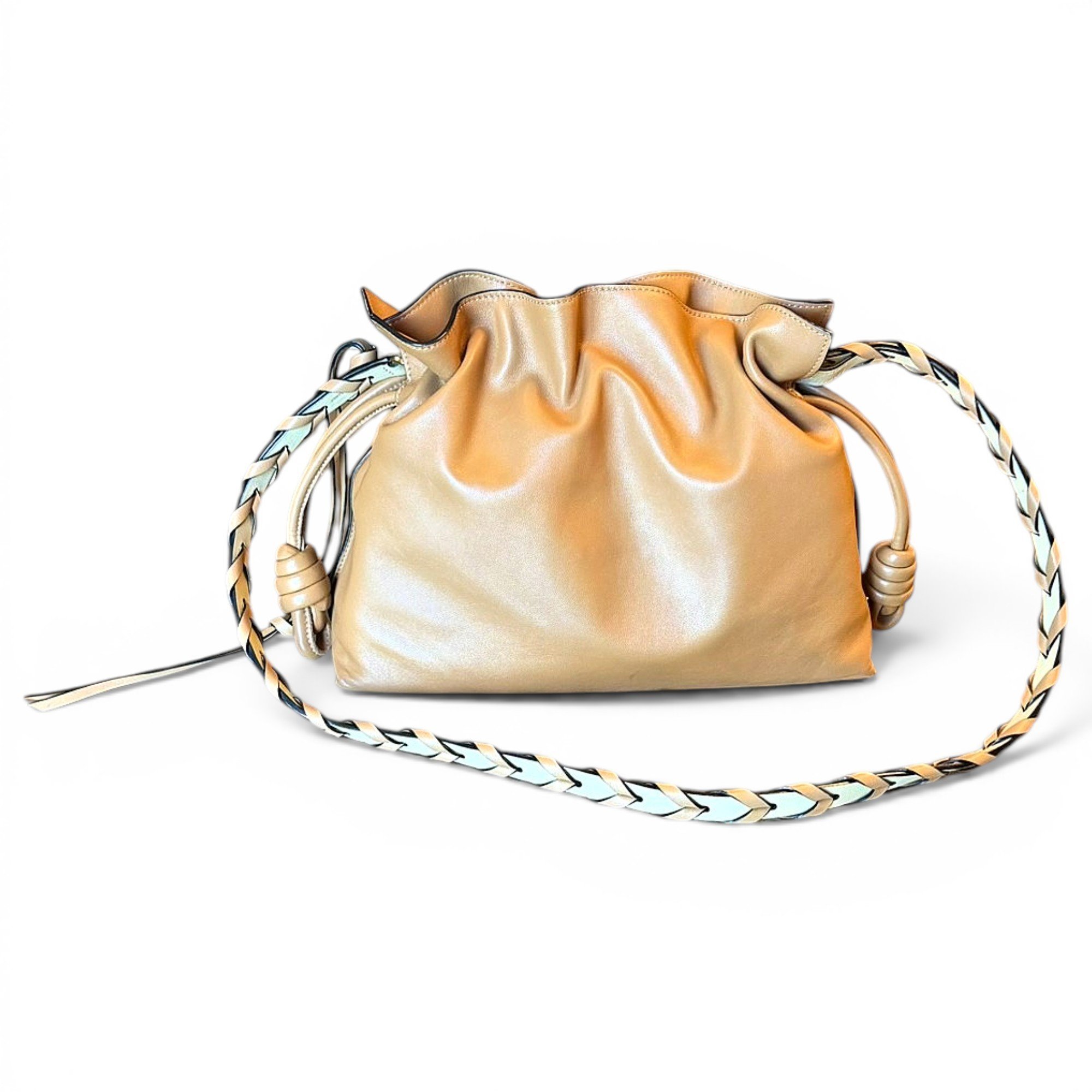 Flamenco leather crossbody bag