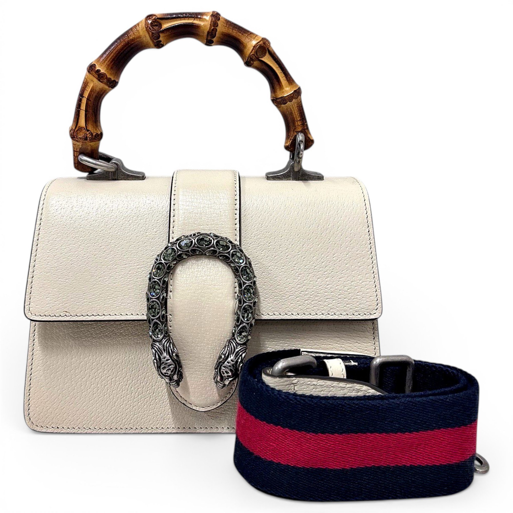 Dionysus Bamboo leather handbag