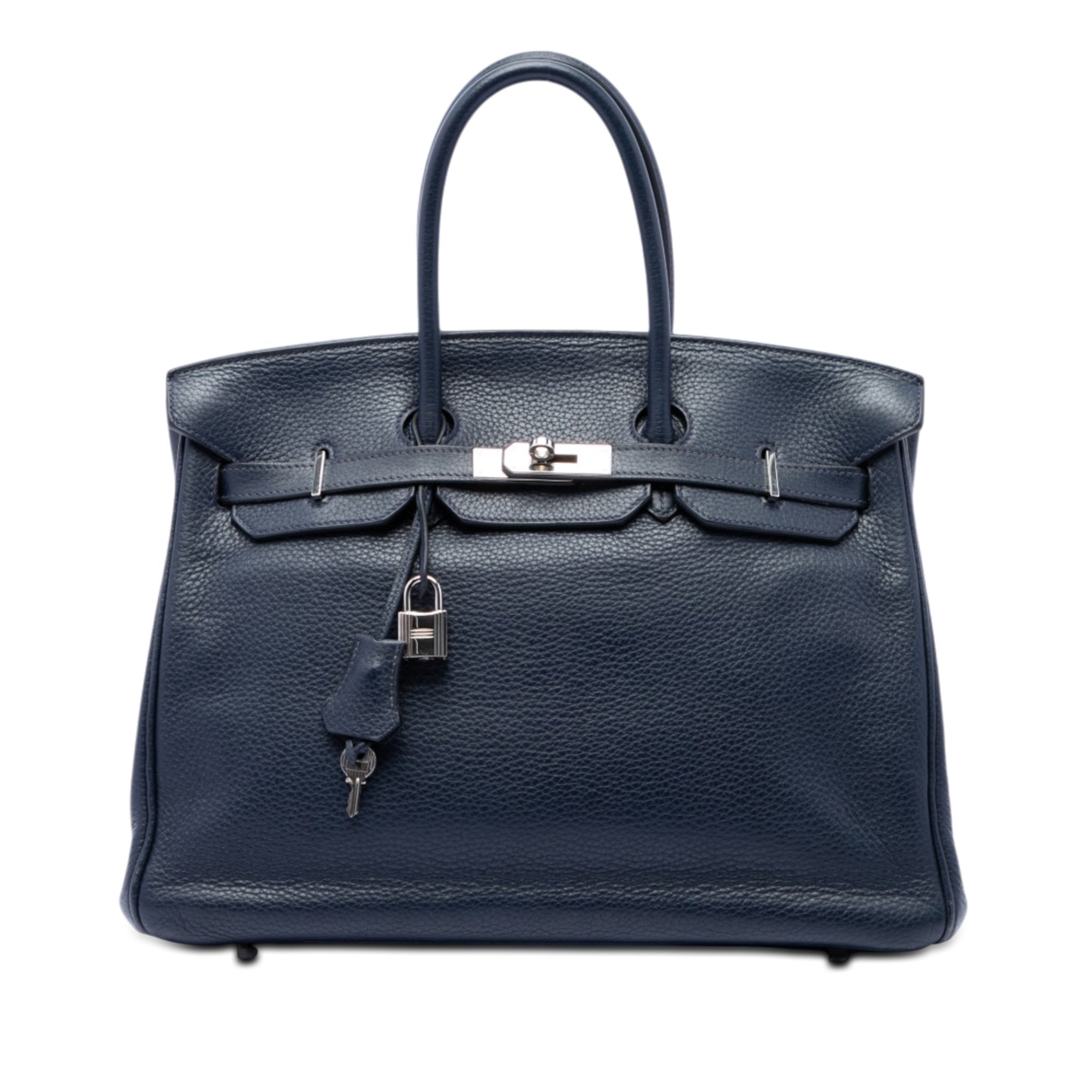 Birkin 35 leather handbag