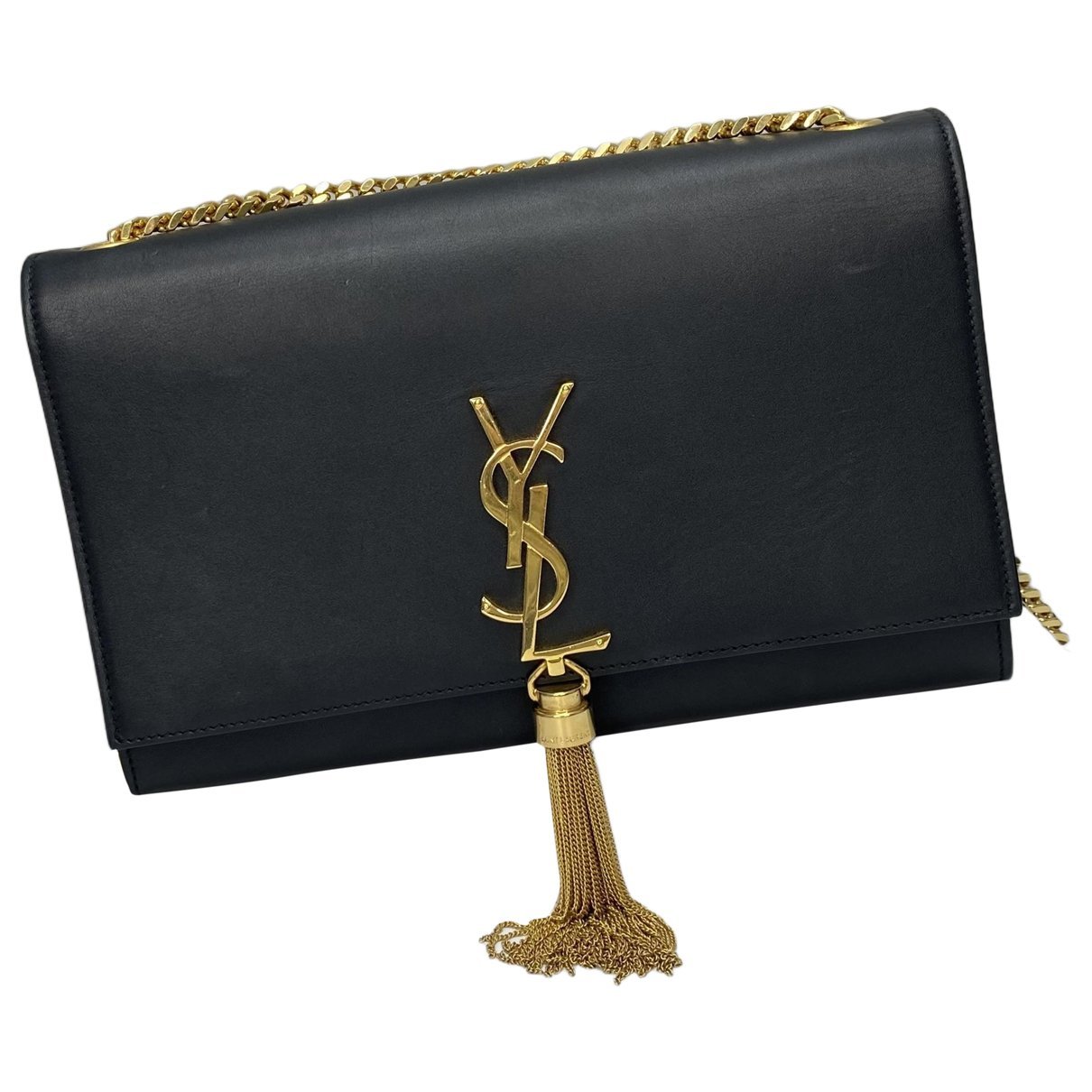 Pompom Kate leather handbag