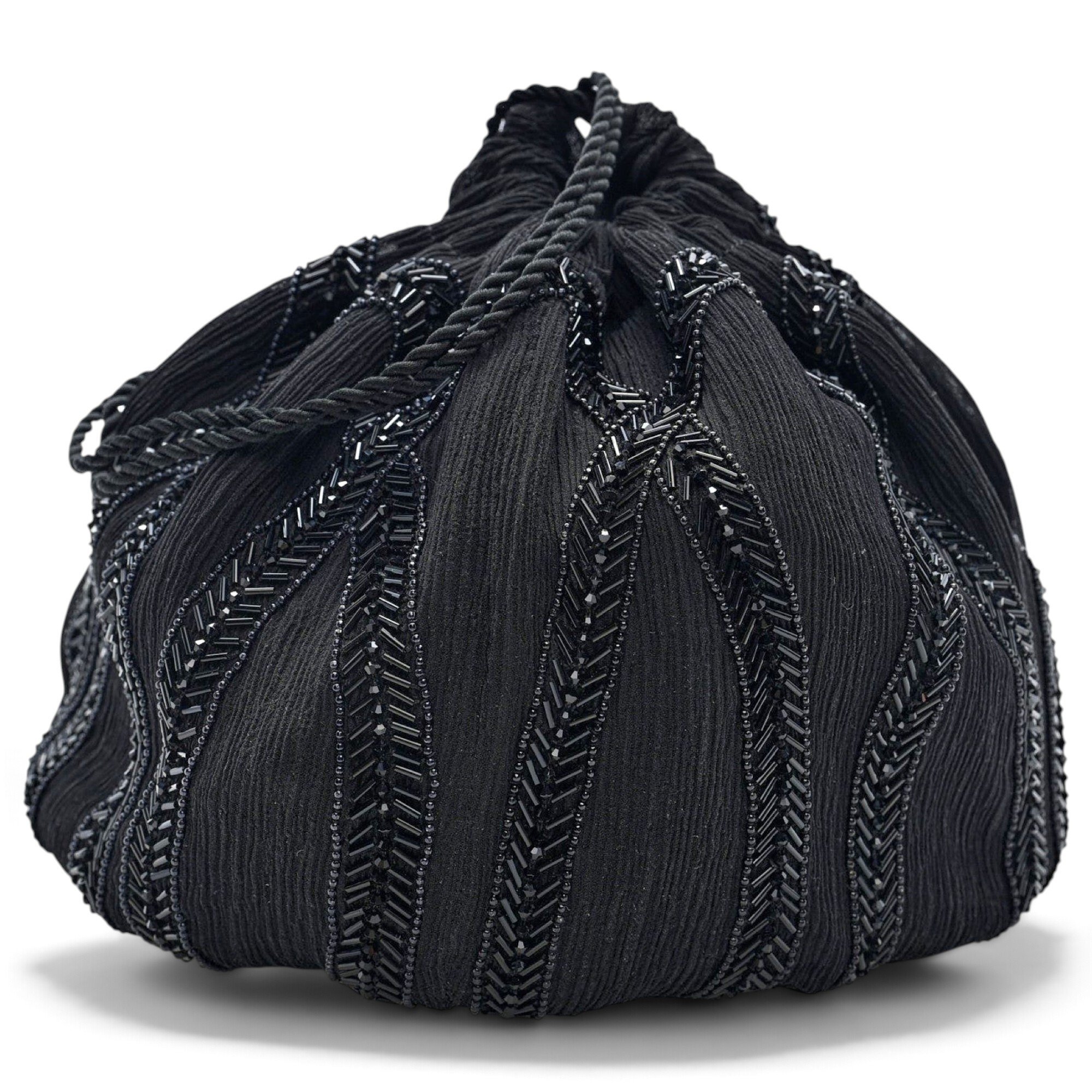 Silk clutch bag