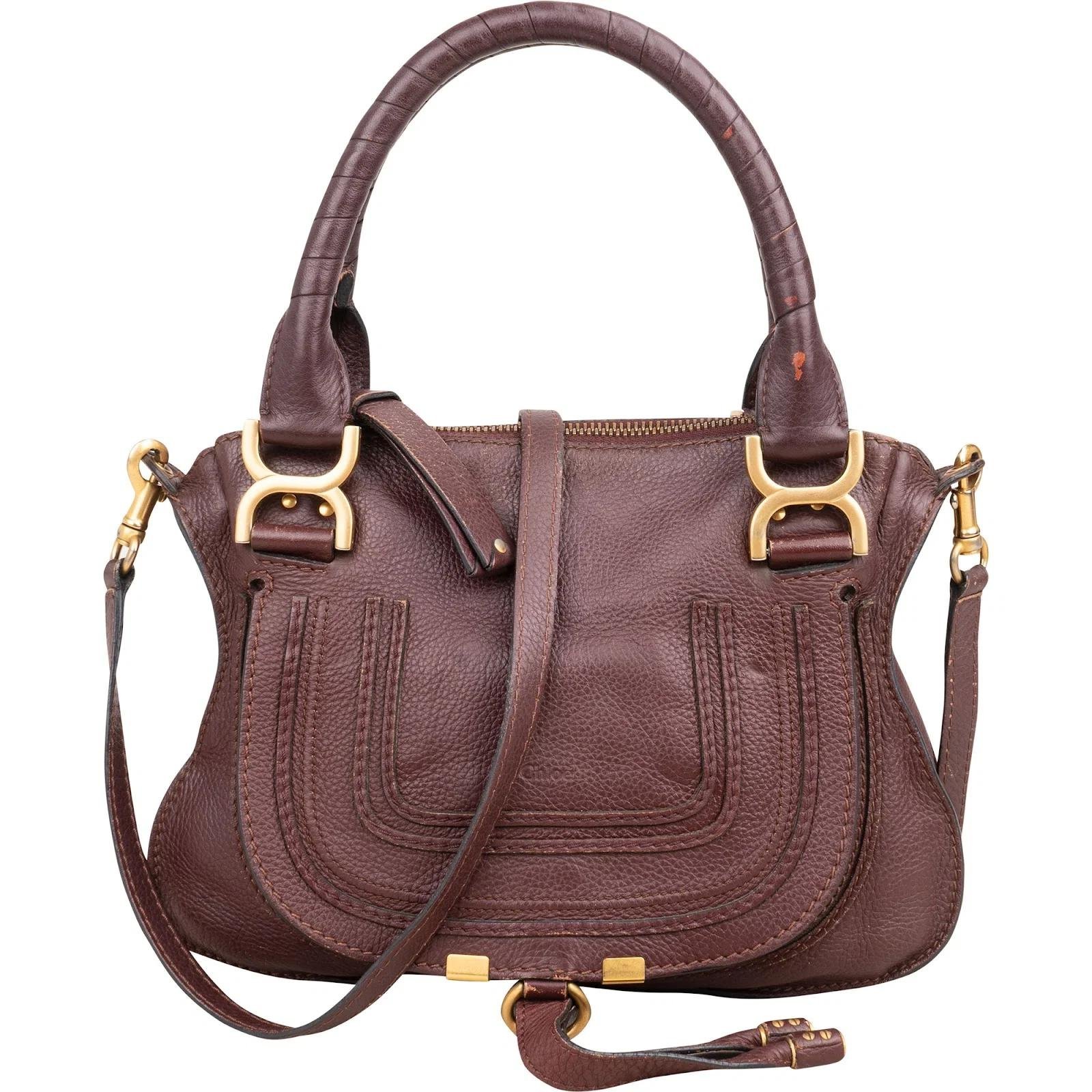 Marcie leather handbag