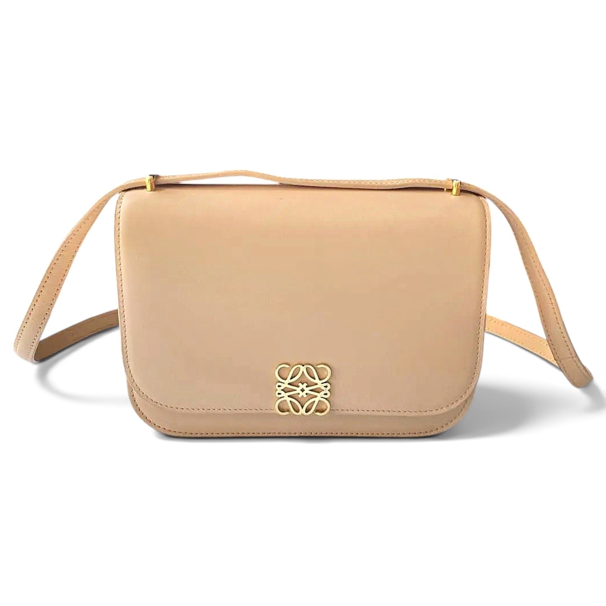 Goya leather crossbody bag