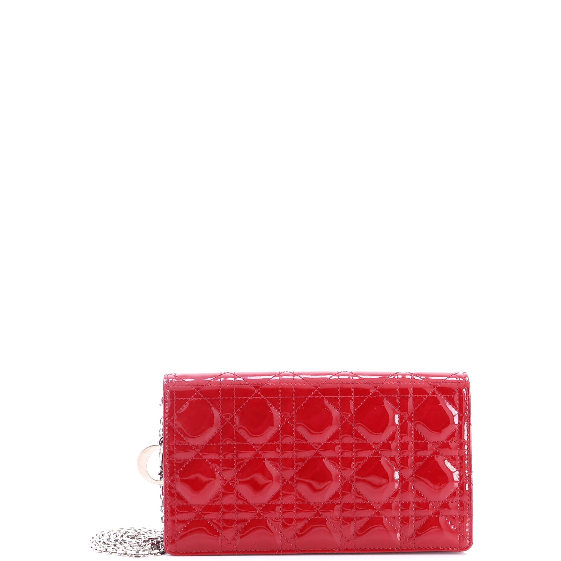 Lady Dior Chain Pouch Cannage Quilt Patent