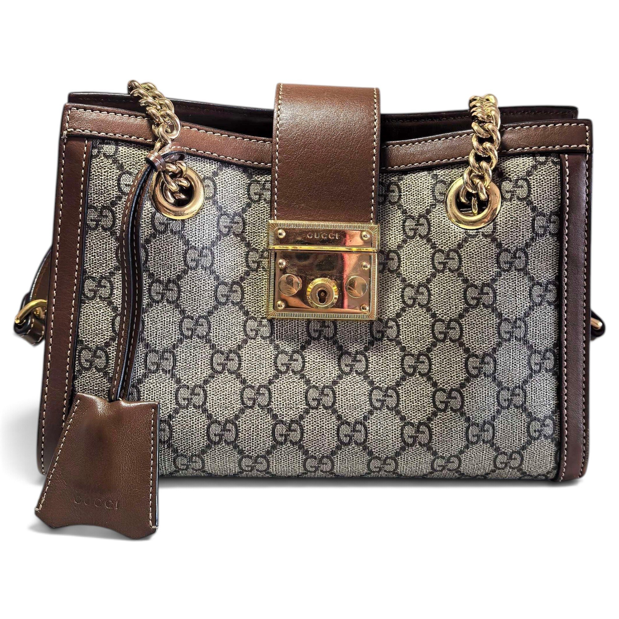 Padlock cloth handbag