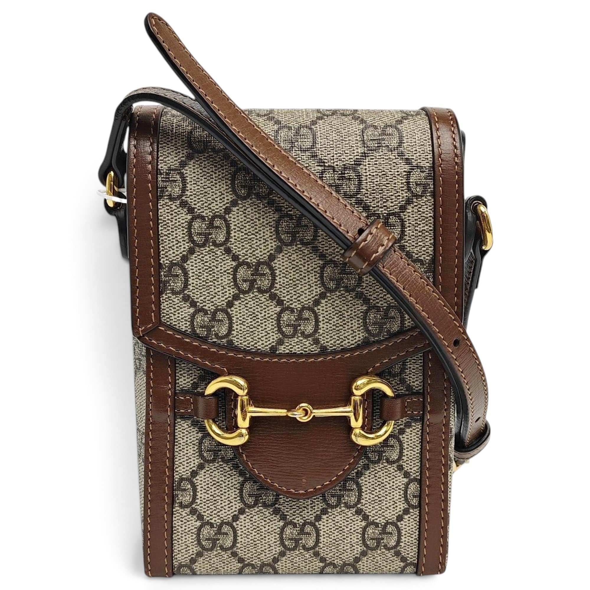Handle Horsebit 1955 leather handbag