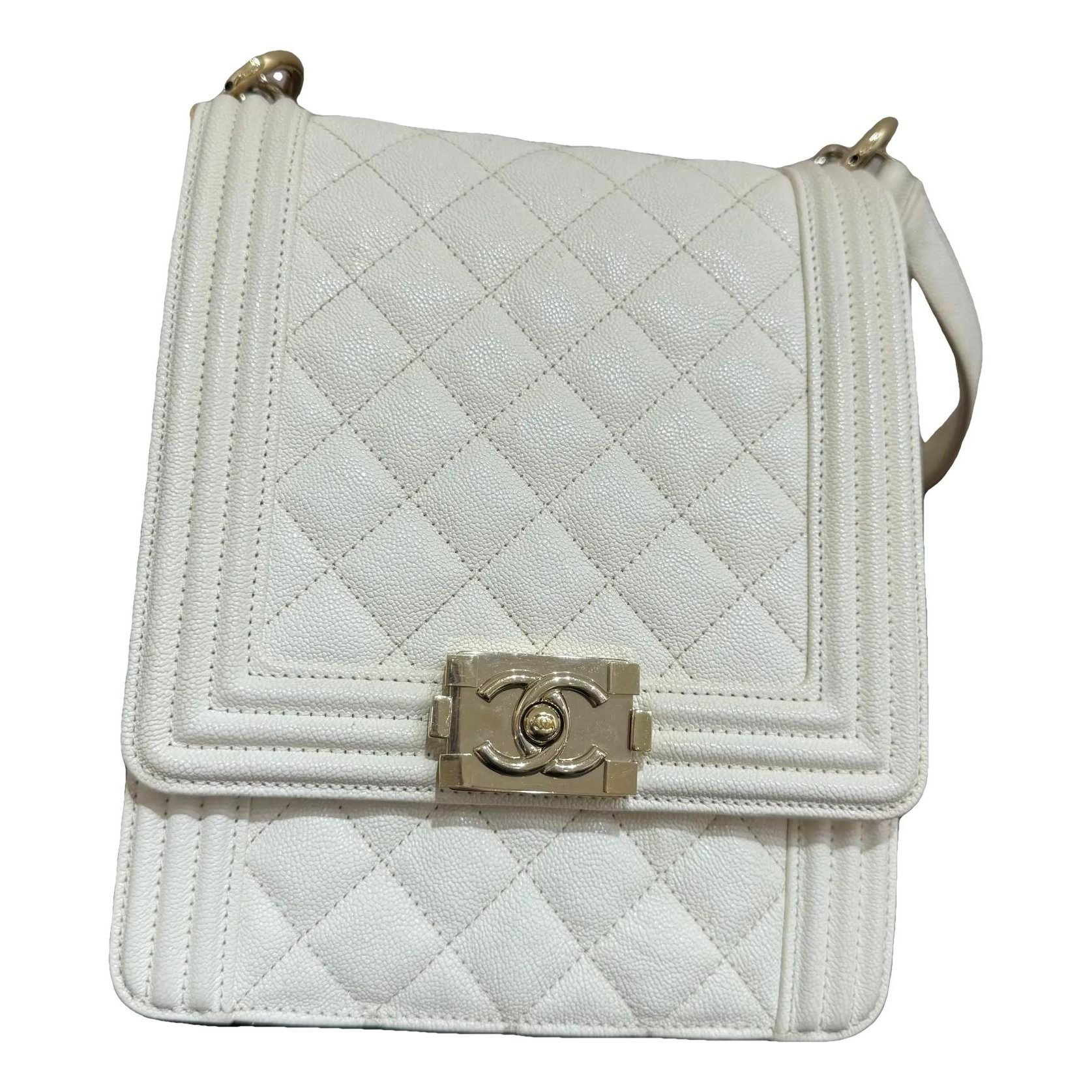 North South Boy leather crossbody bag