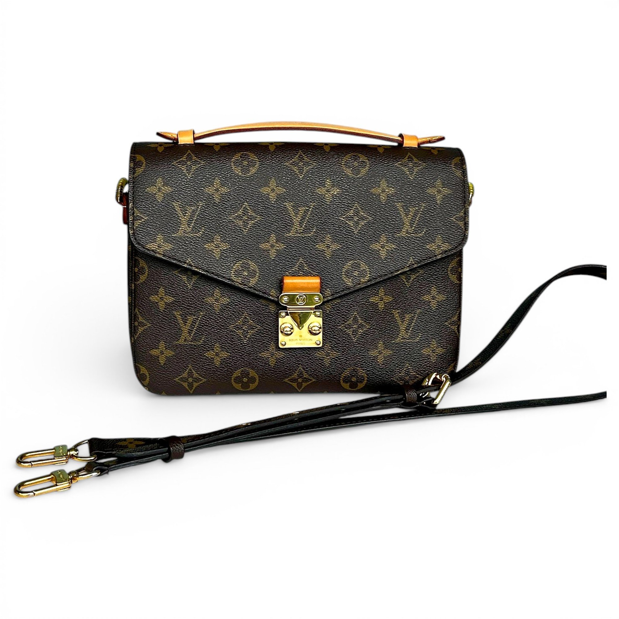 Metis leather crossbody bag