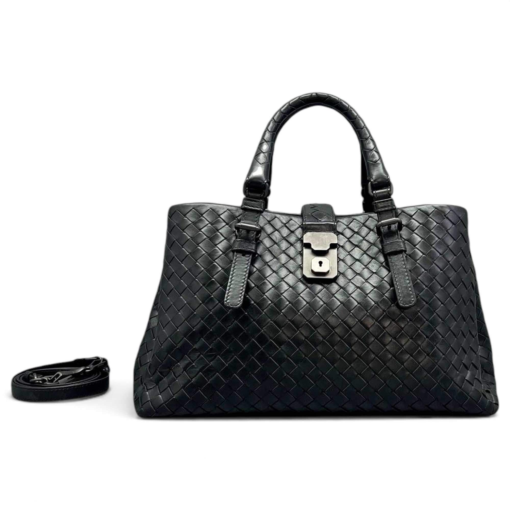 Roma leather handbag