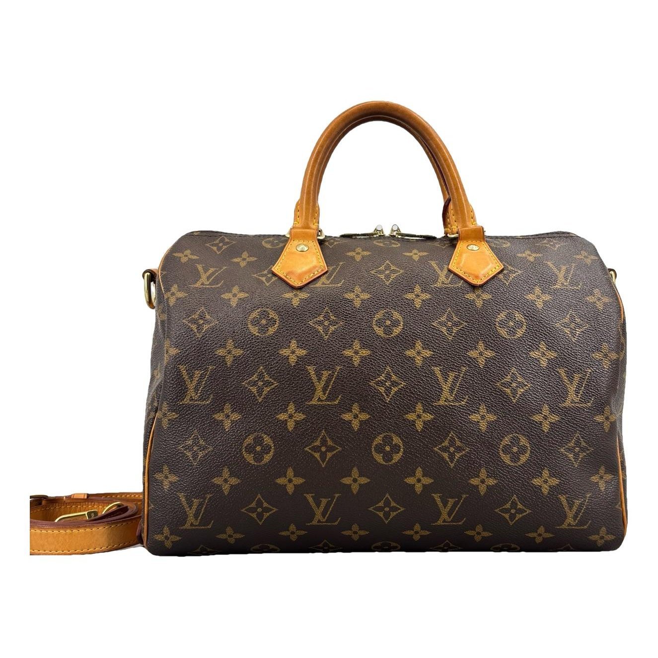 Speedy Bandoulière leather handbag