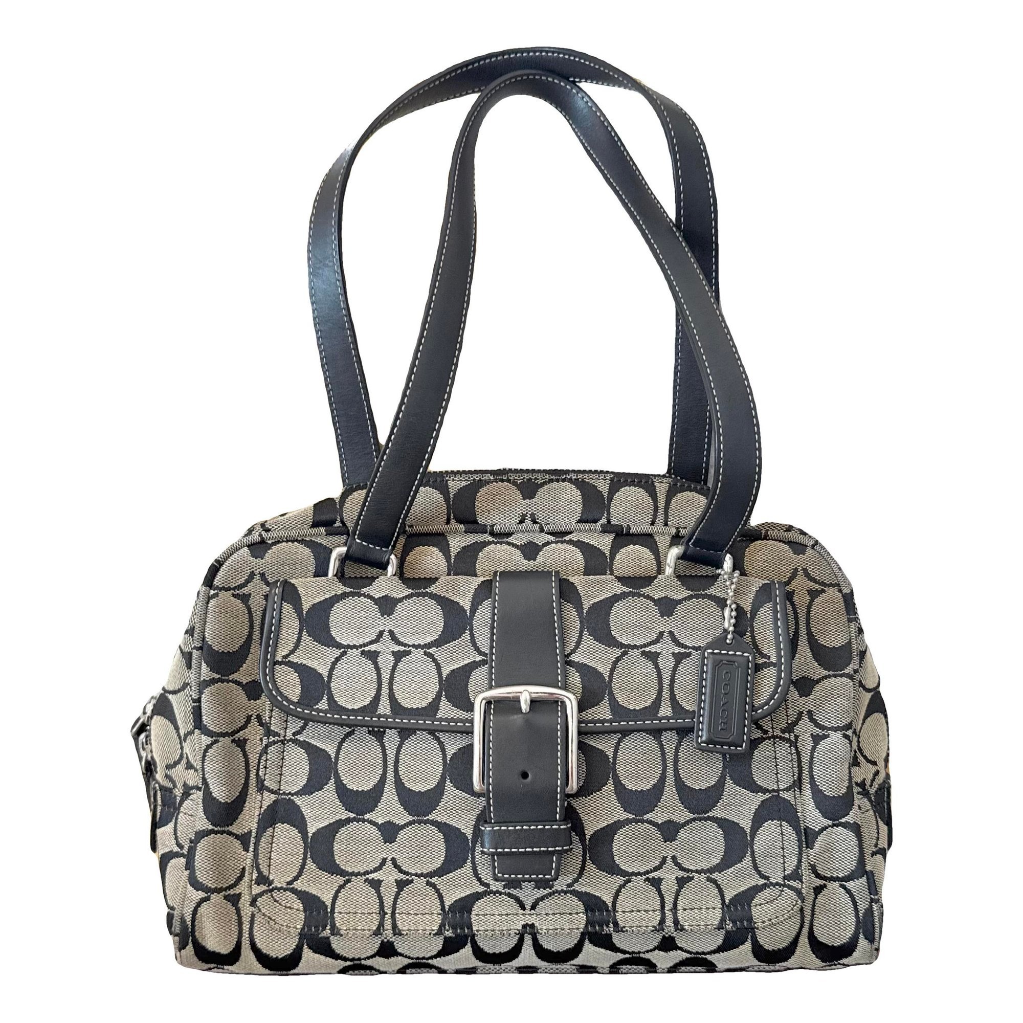 Signature Sufflette leather handbag