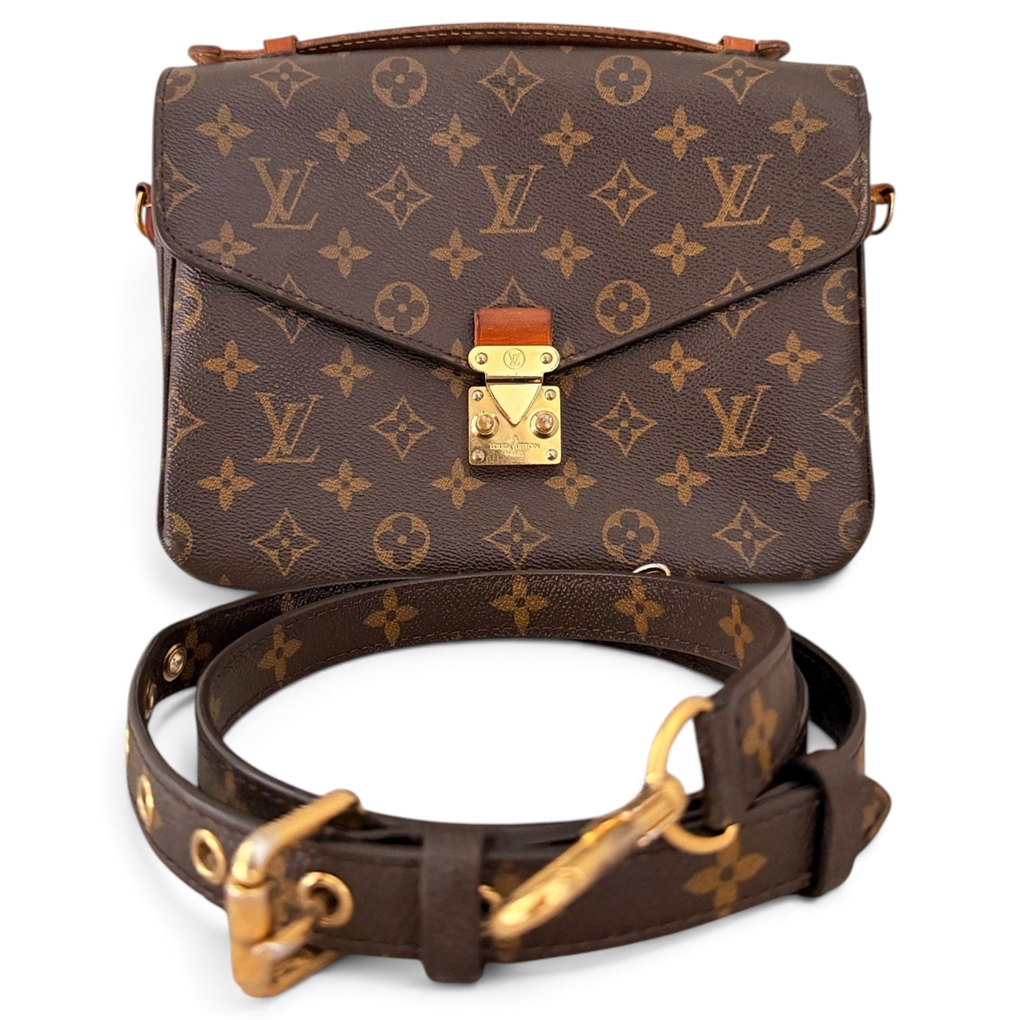 Metis leather crossbody bag