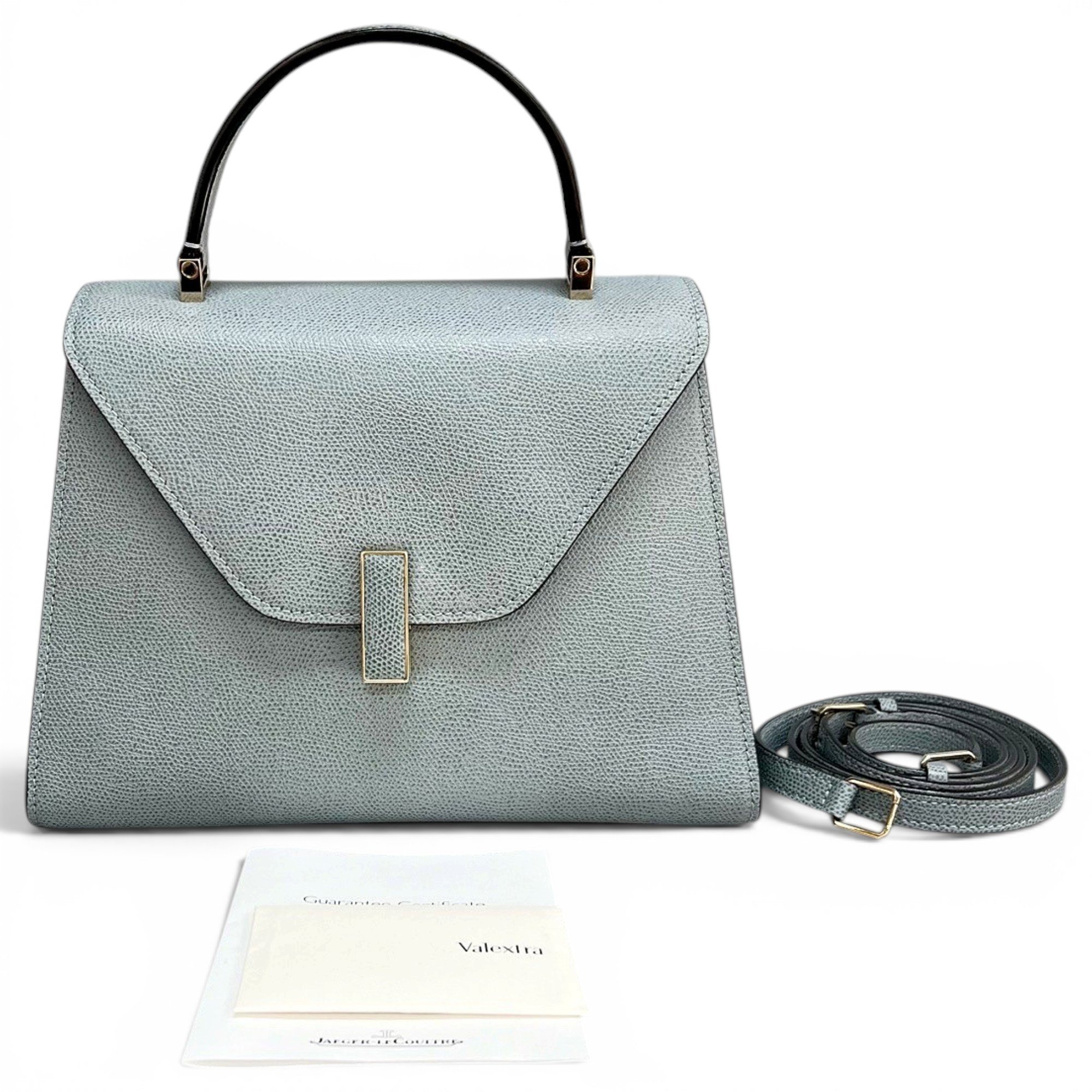 Iside leather handbag