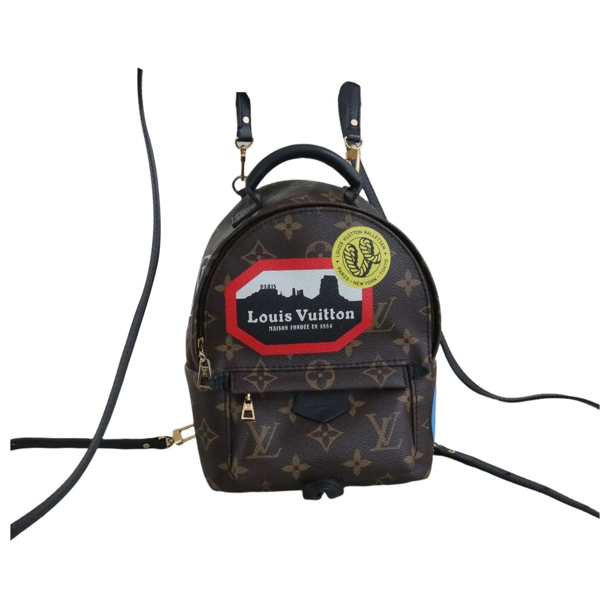 Palm Springs vinyl backpack