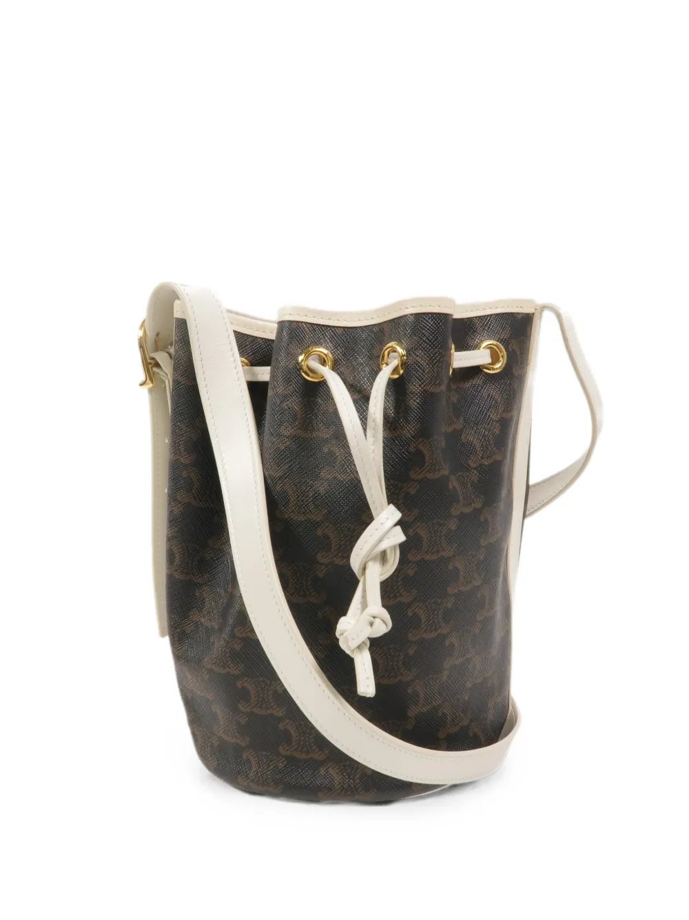 small Triomphe drawstring shoulder bag