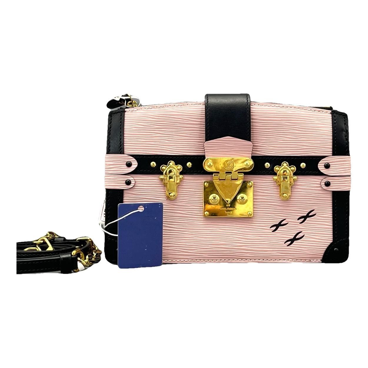 Pochette Trunk leather handbag
