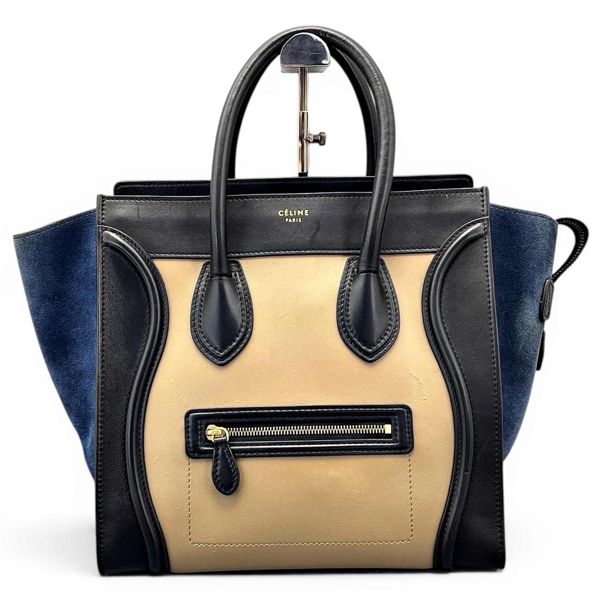 Luggage leather handbag