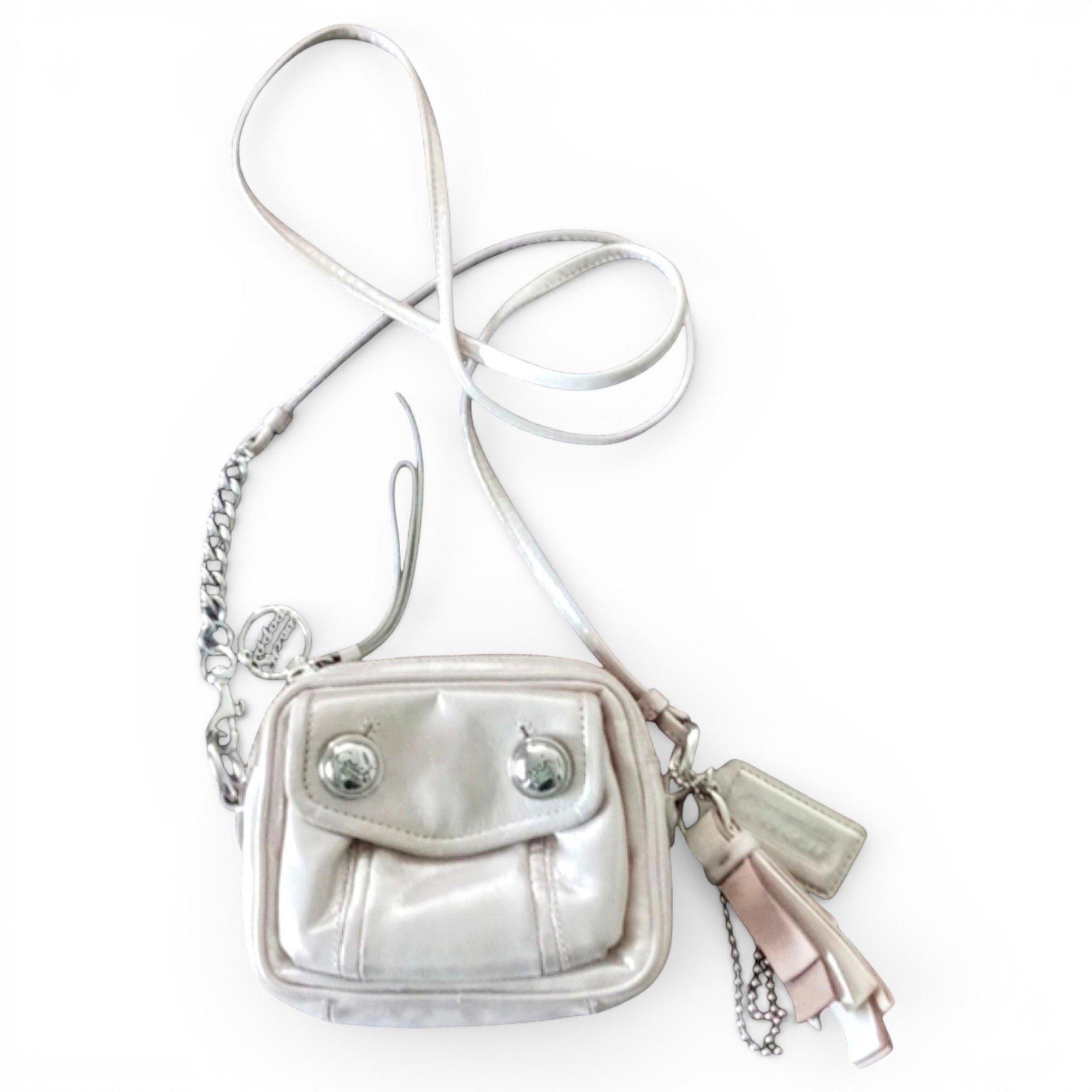 Leather crossbody bag