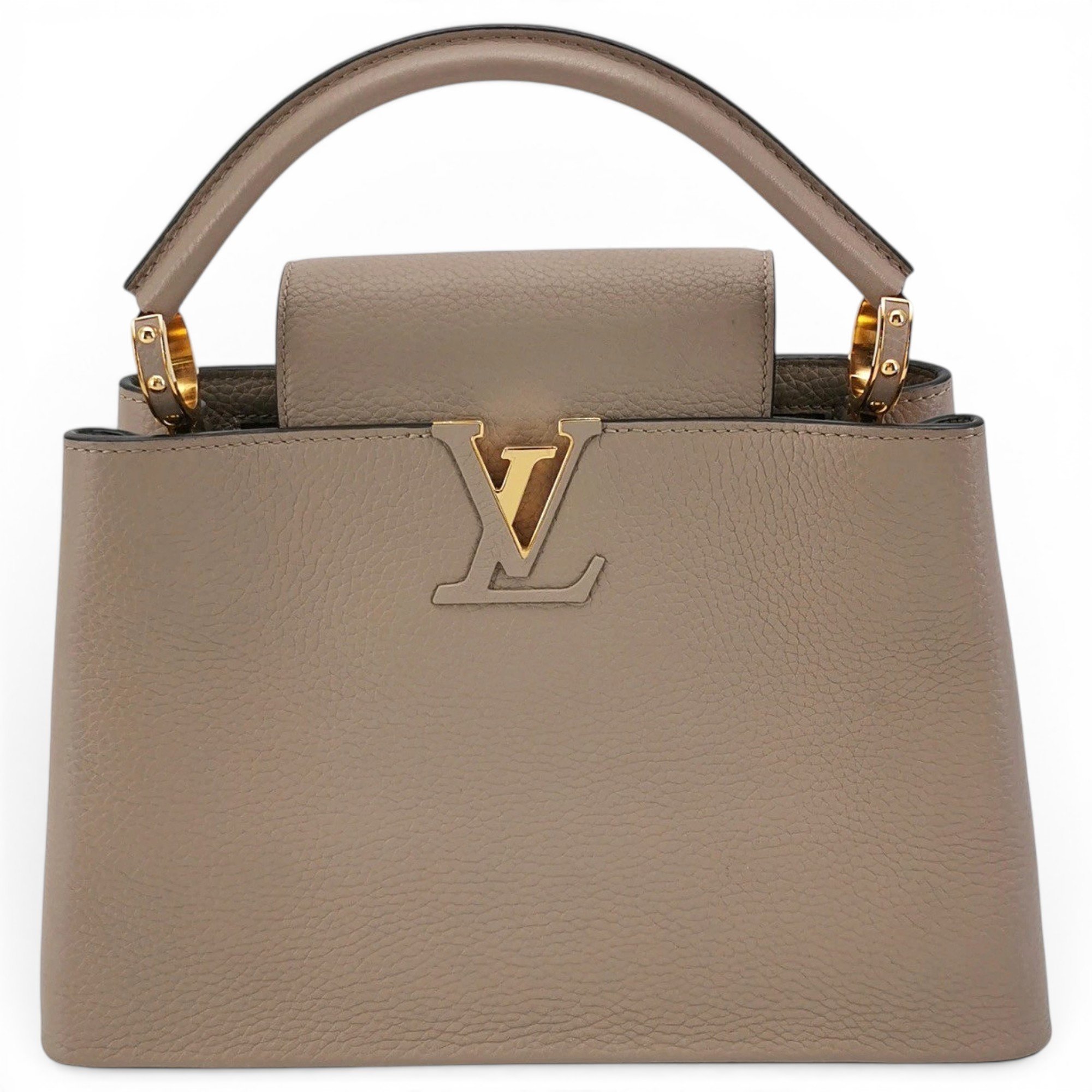 Capucines leather handbag