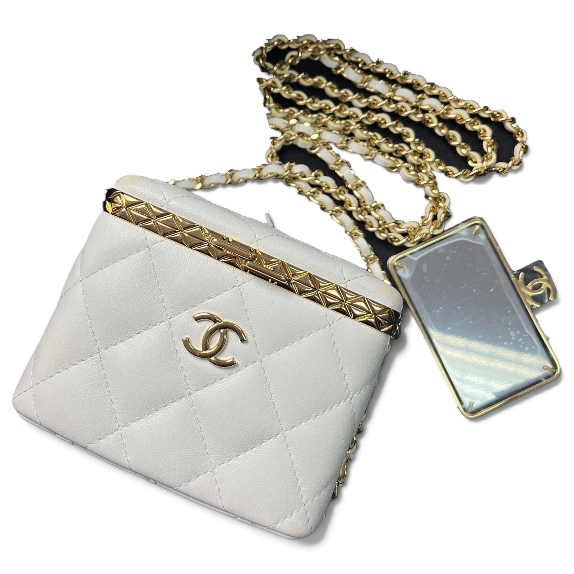 Leather mini bag