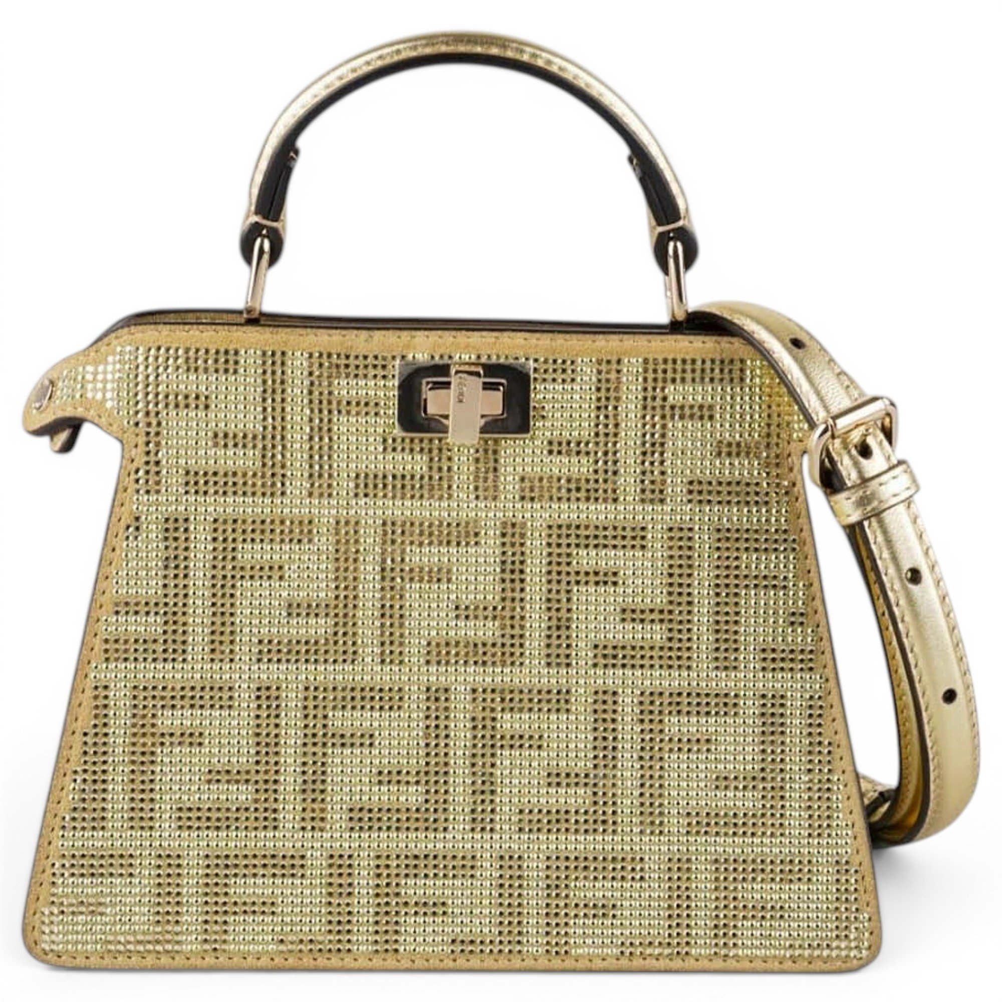 Peekaboo IseeU leather crossbody bag