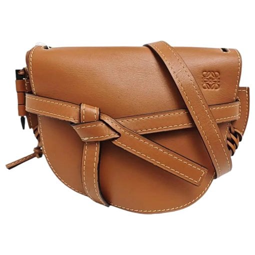 Gate leather crossbody bag