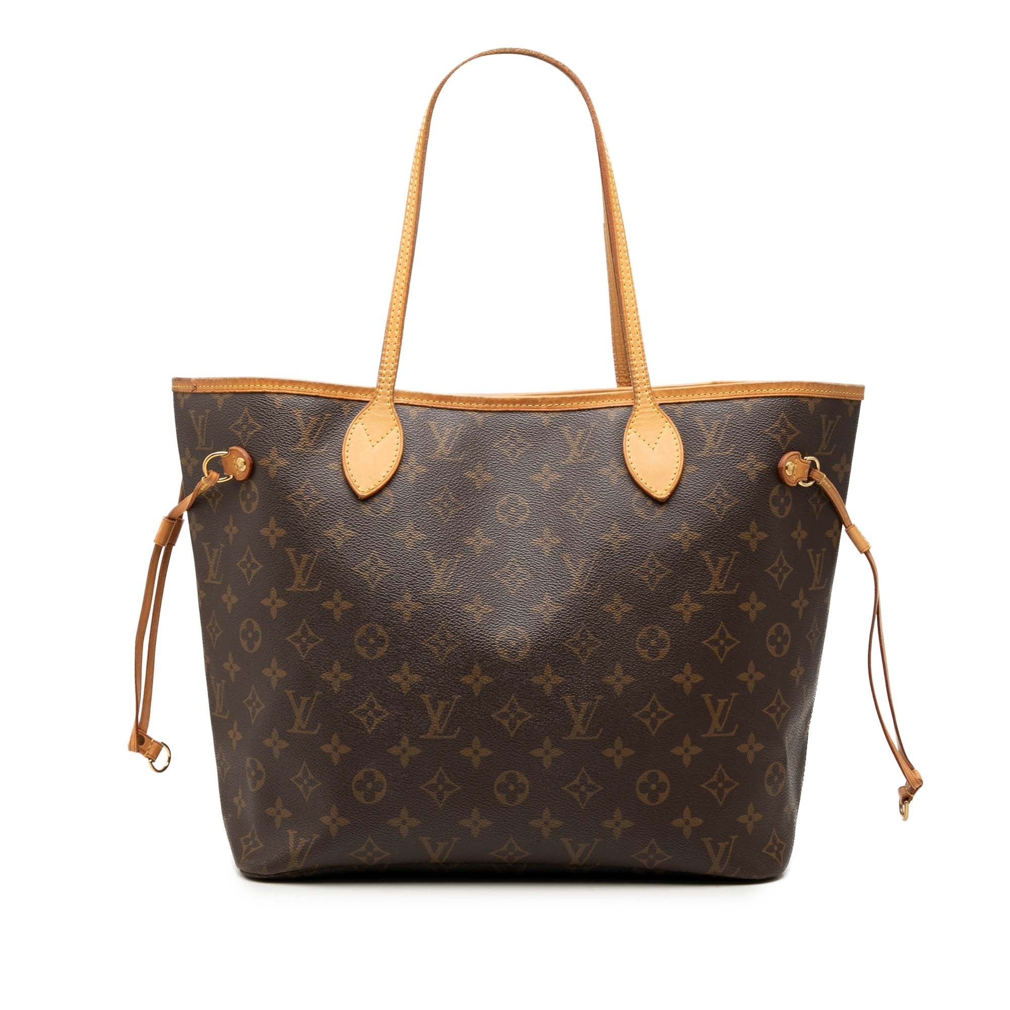 Neverfull leather tote