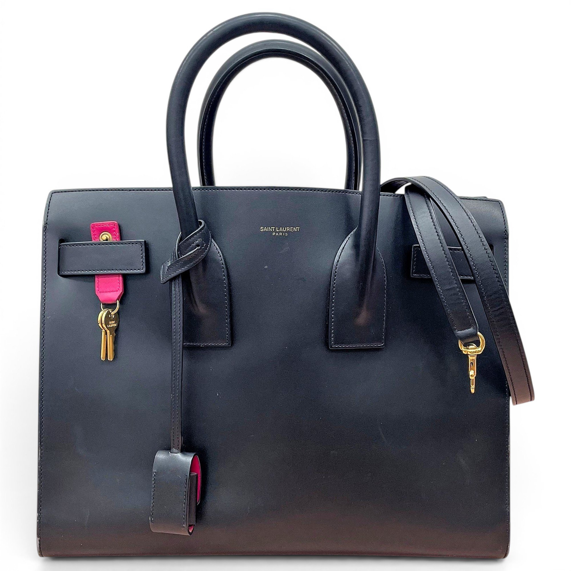 Sac de Jour leather handbag