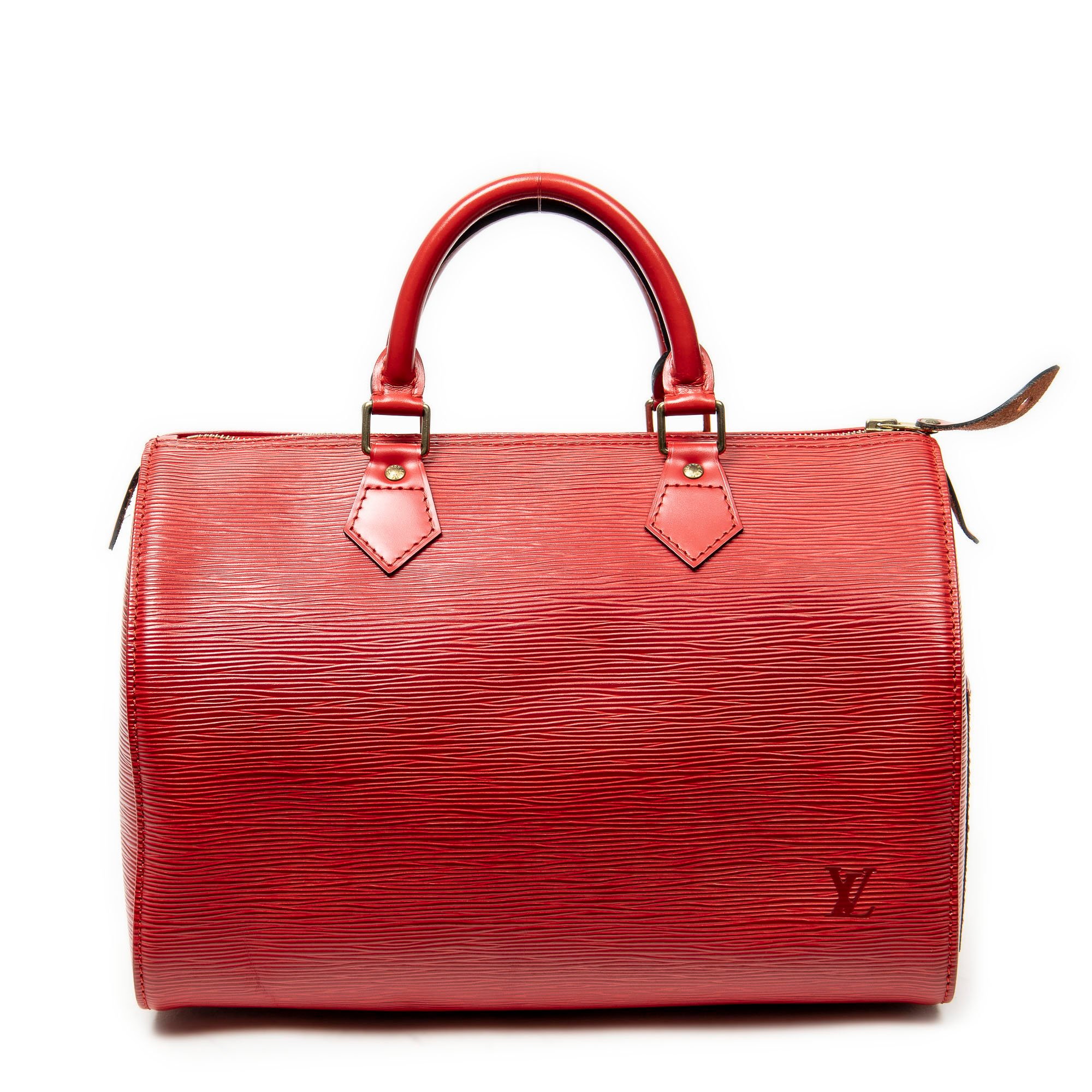 Speedy leather handbag