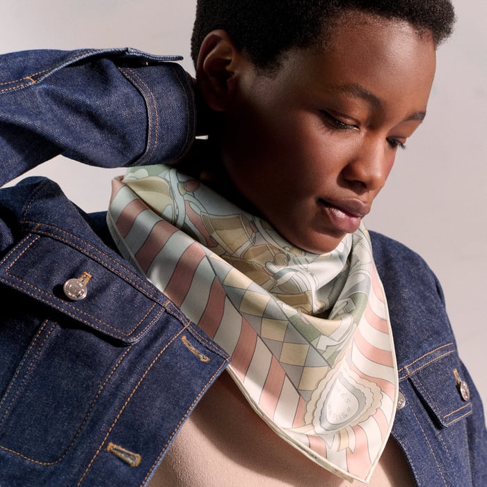 Pony Pit Stop Double Face Scarf 90