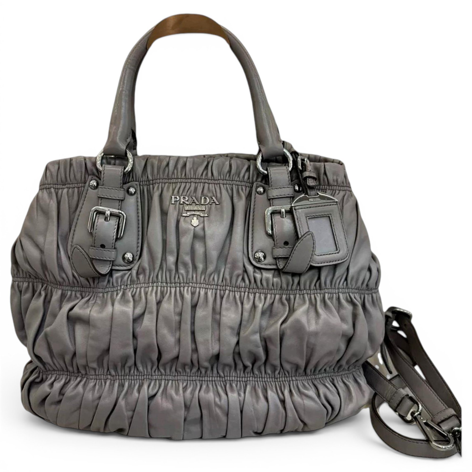 Galleria leather handbag