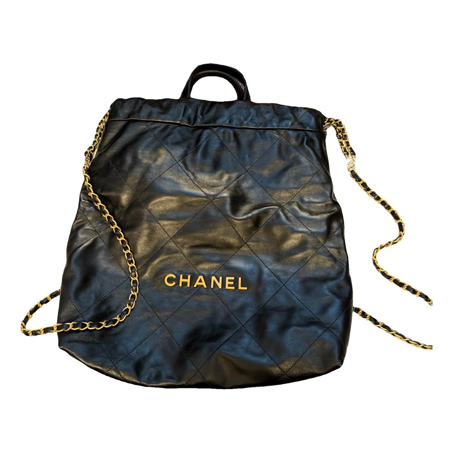 Chanel 22 leather backpack