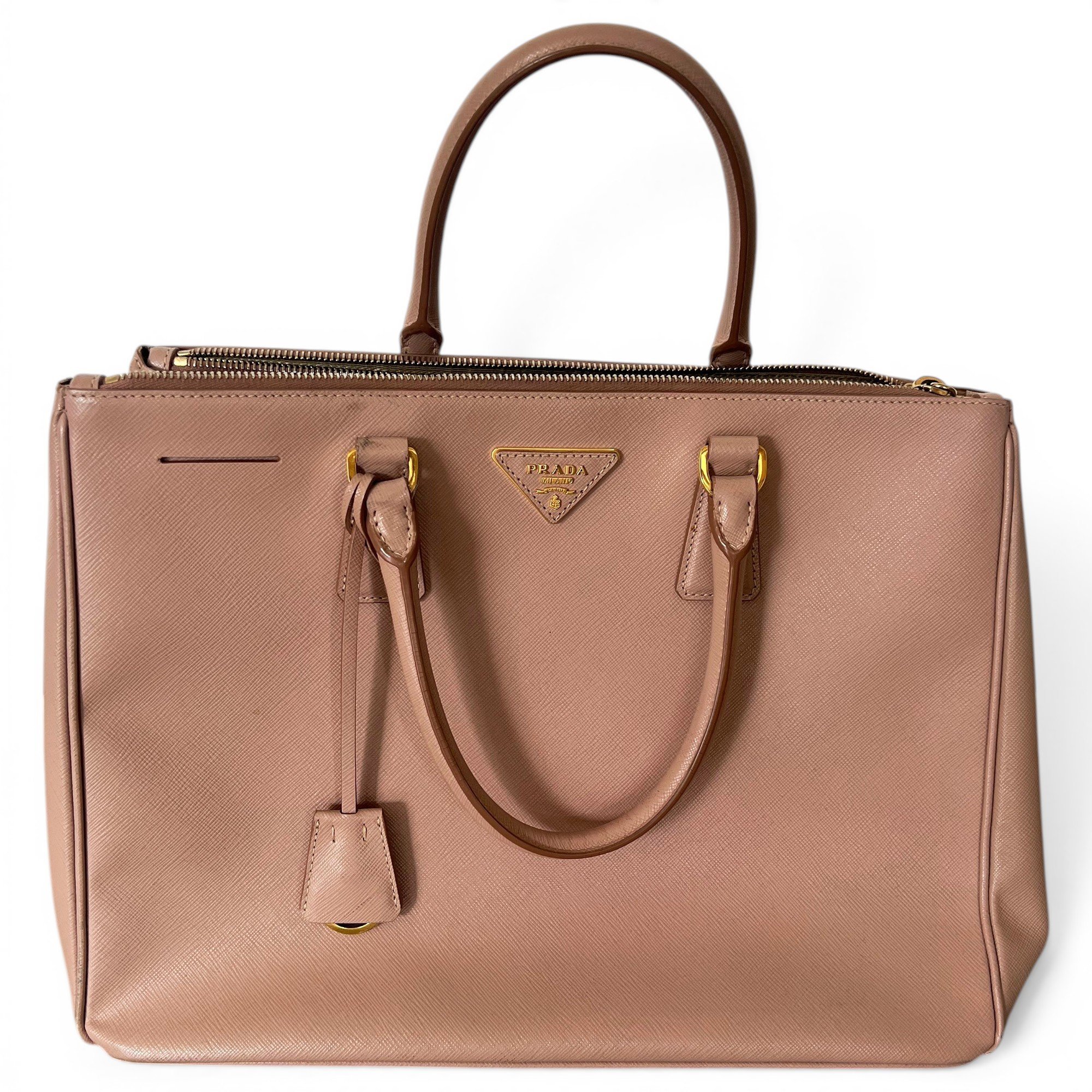 Galleria leather handbag