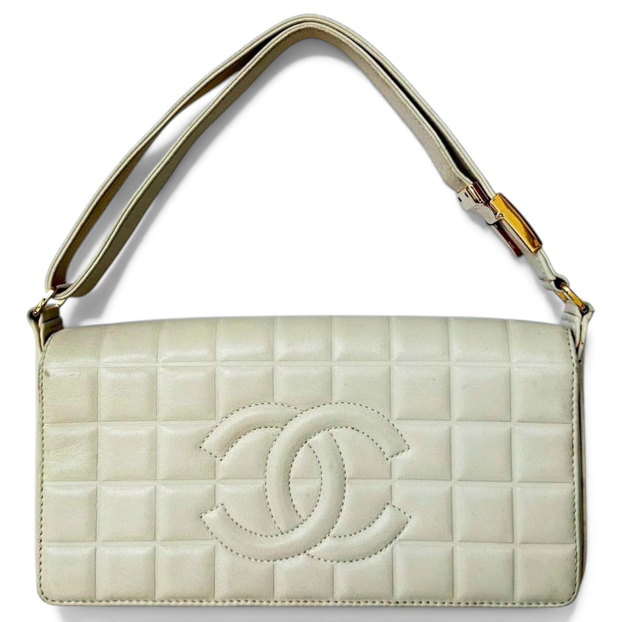 Trendy CC Flap leather handbag