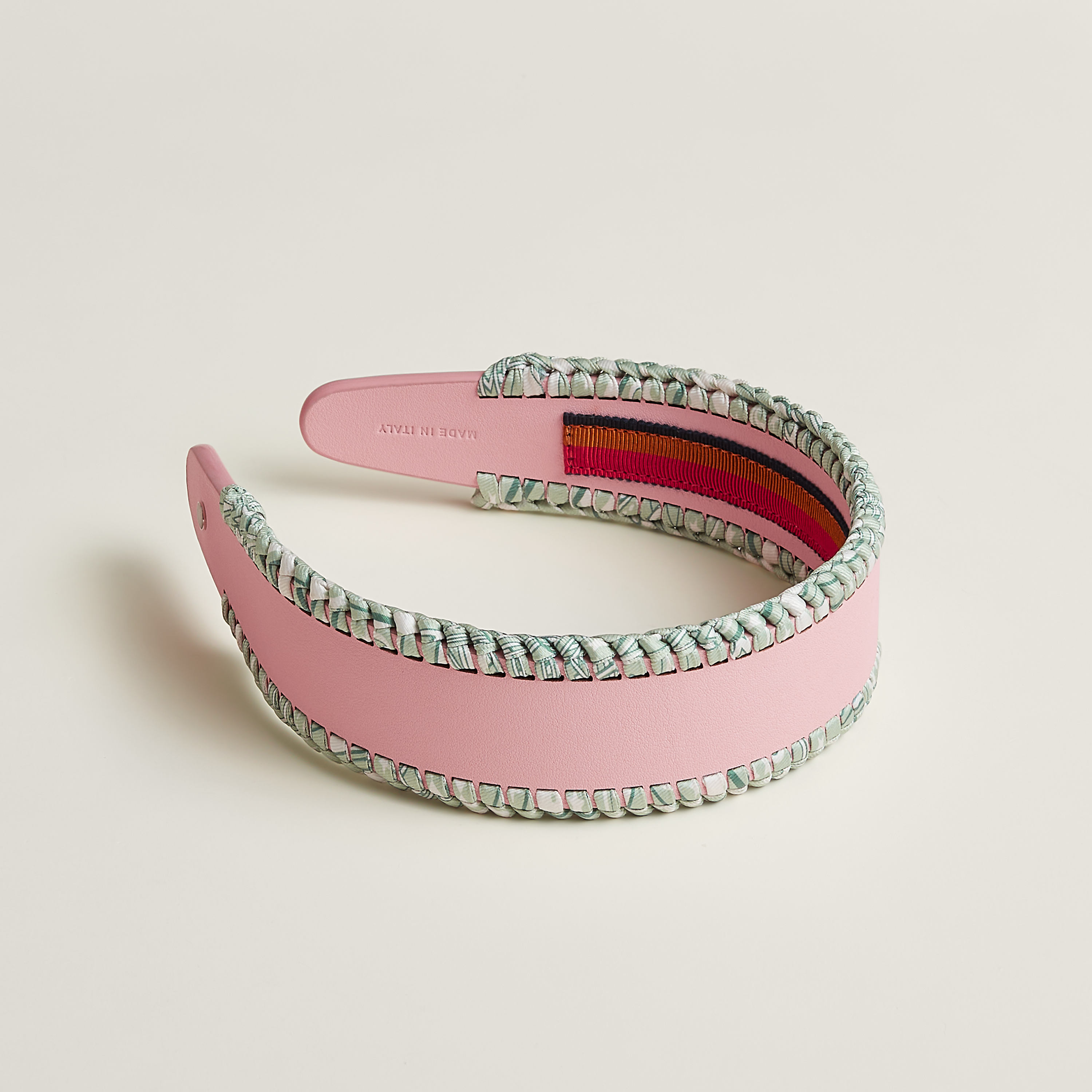 "Sangles en Zigzag Bandana" Grace Silk headband