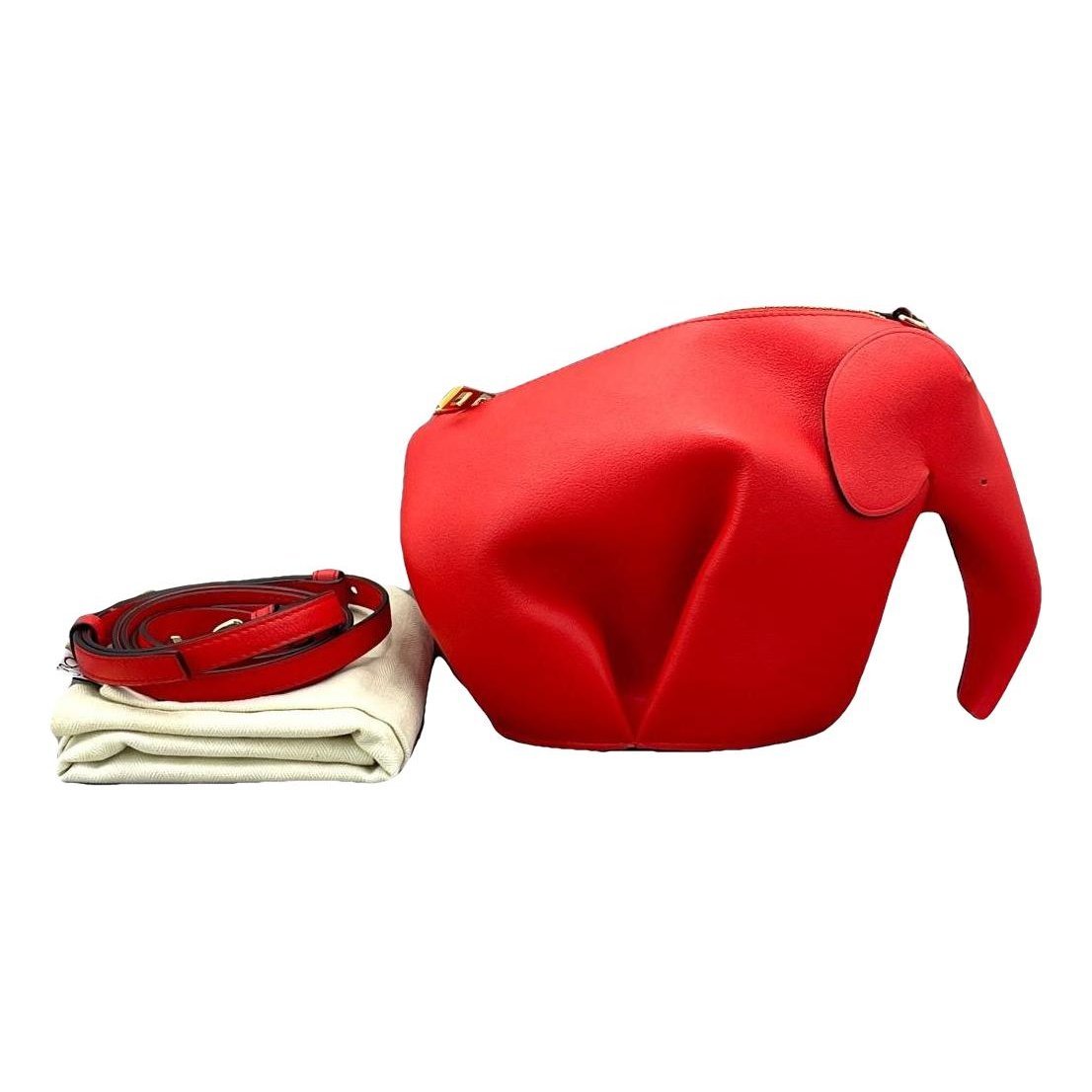 Animals leather handbag
