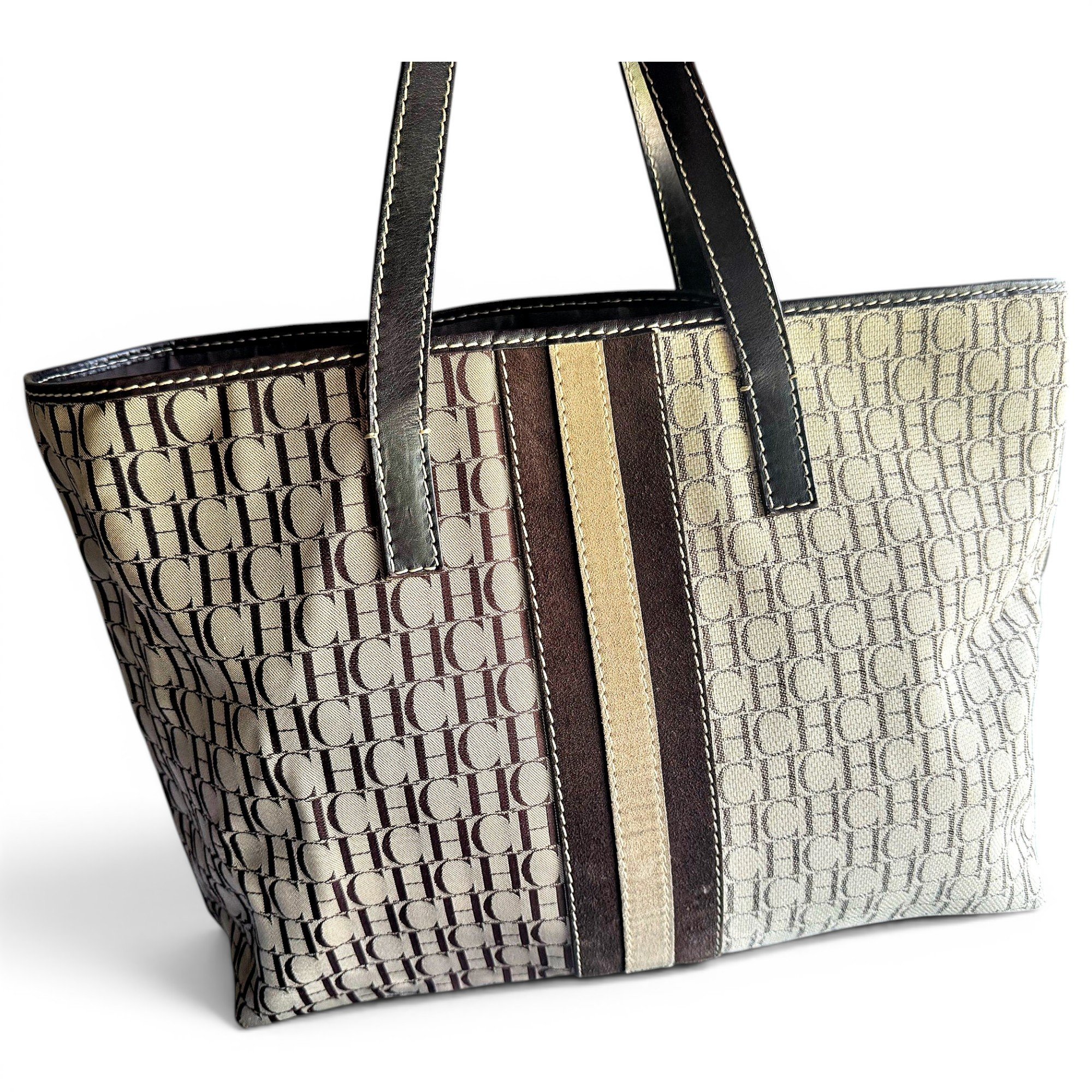 Carolina Herrera Leather tote