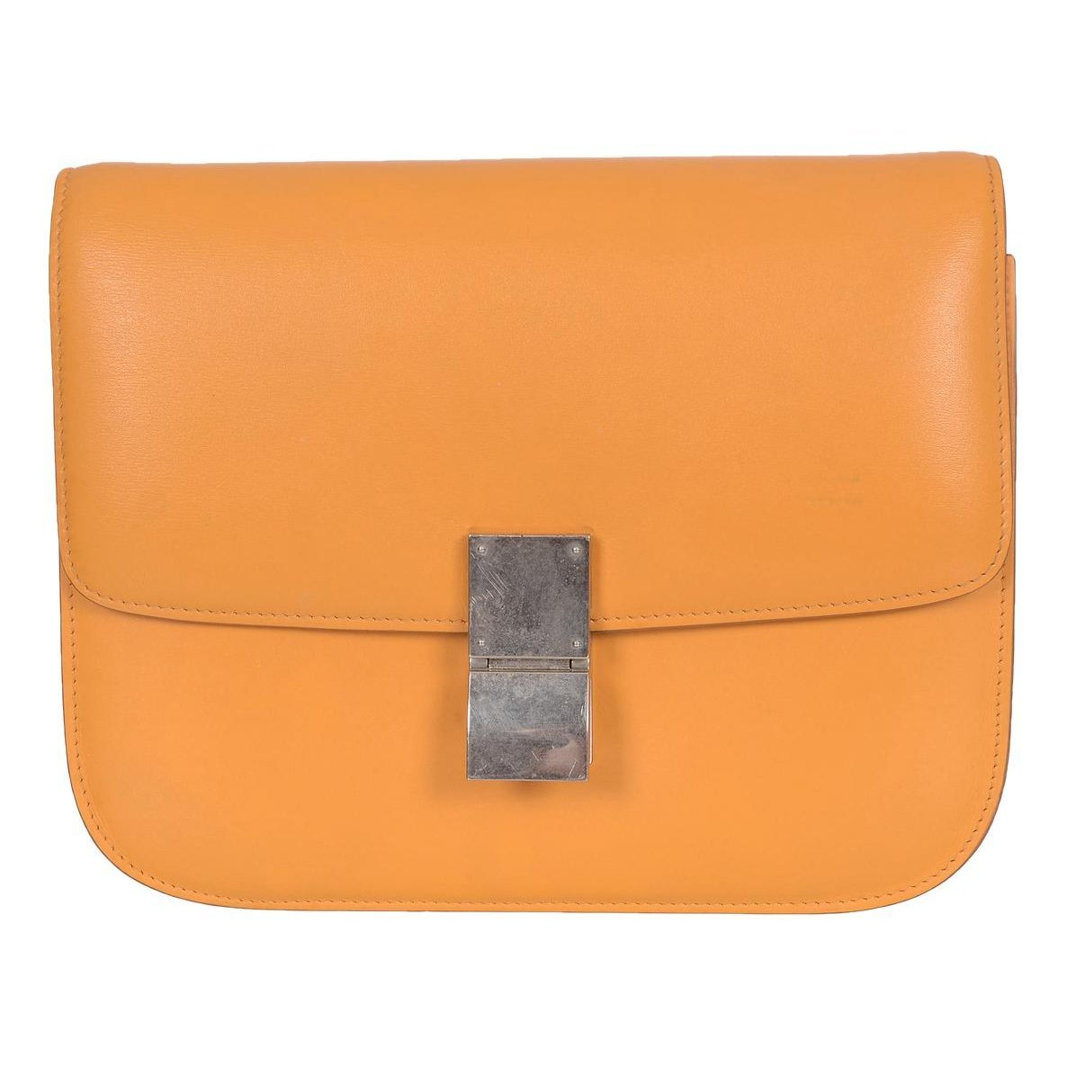 Classic leather crossbody bag