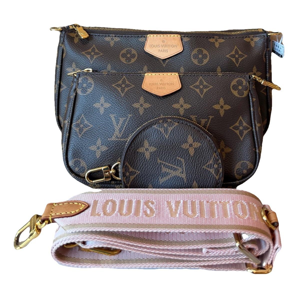 Multi Pochette Accessoires leather handbag