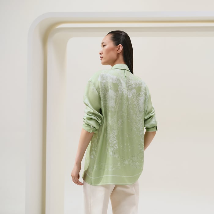 Vert Tendre "Bride De Gala En Fleurs" Shirt