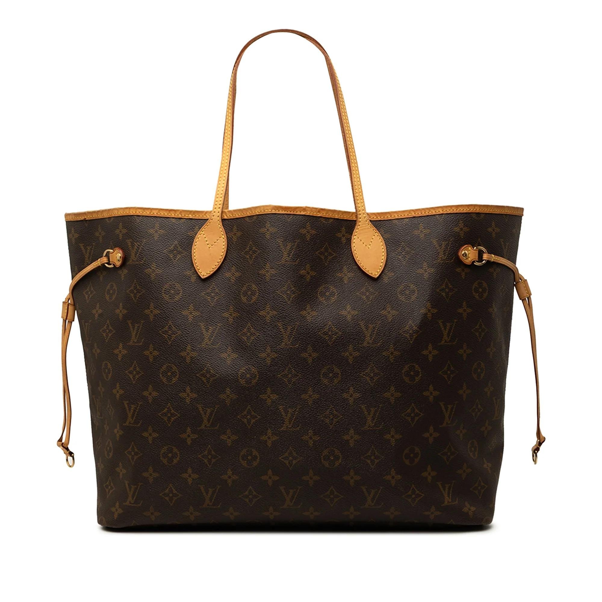Neverfull leather tote